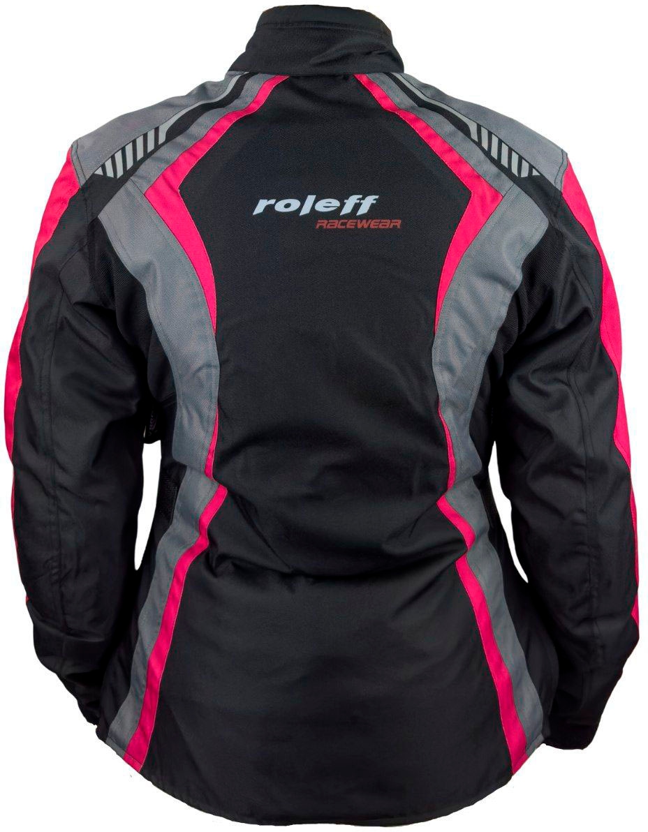 roleff Motorradjacke »RO 904« 6 Taschen, Mit Sicherheitsstreifen