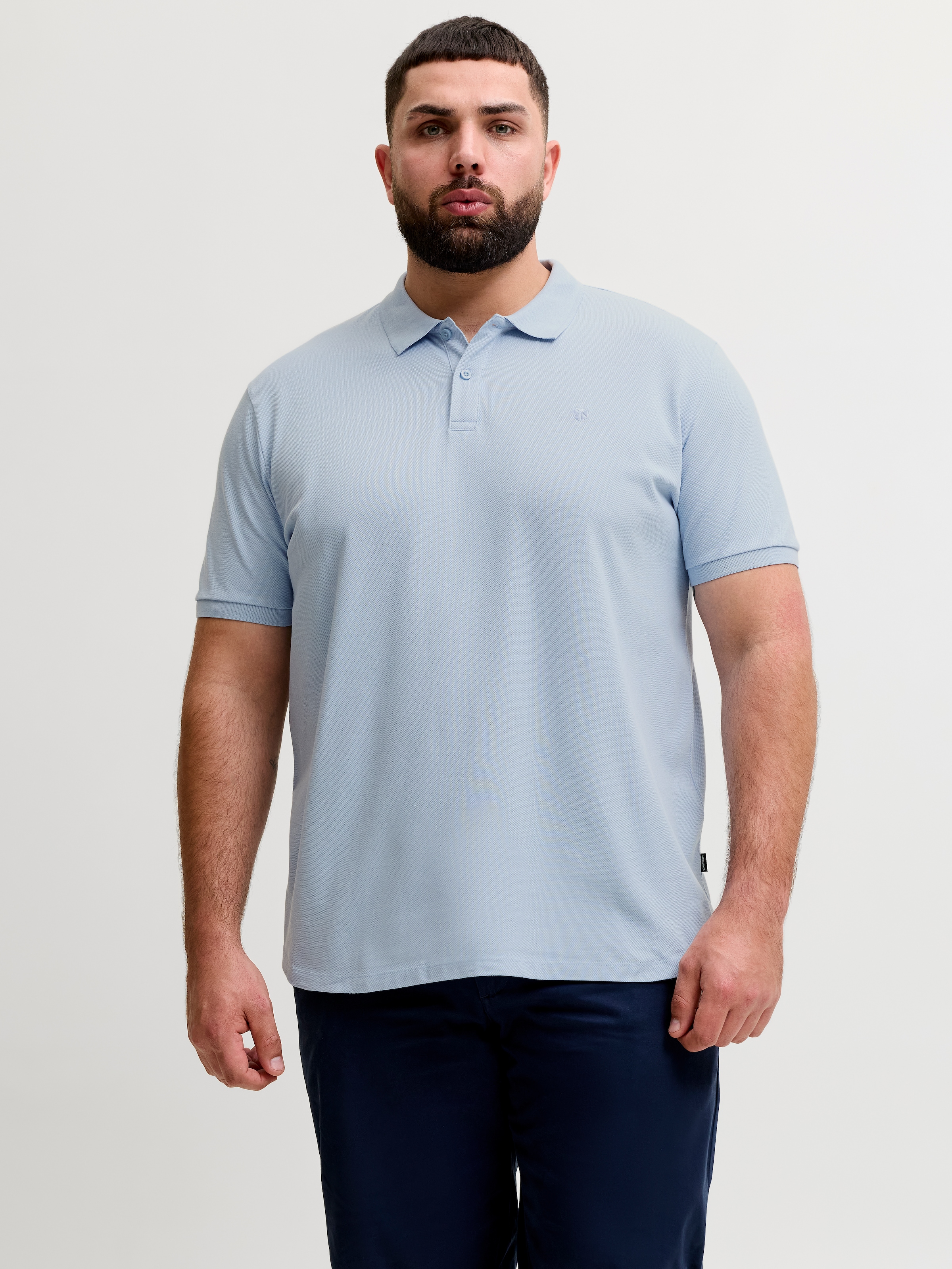 Jack & Jones PlusSize Polo »JPRBLAWESTON SS POLO PLS« avec broderie