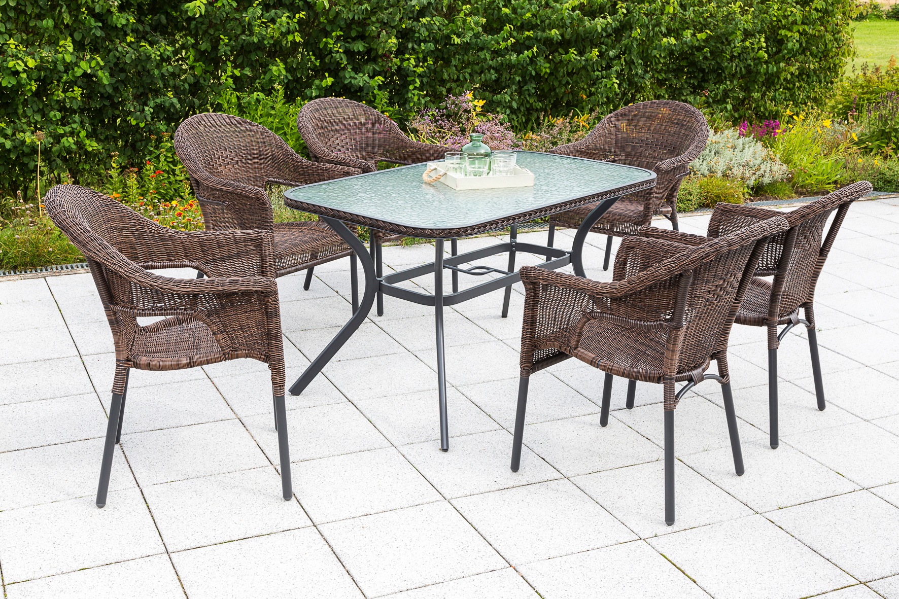 MERXX Gartentisch "Ravenna" 85x150 cm