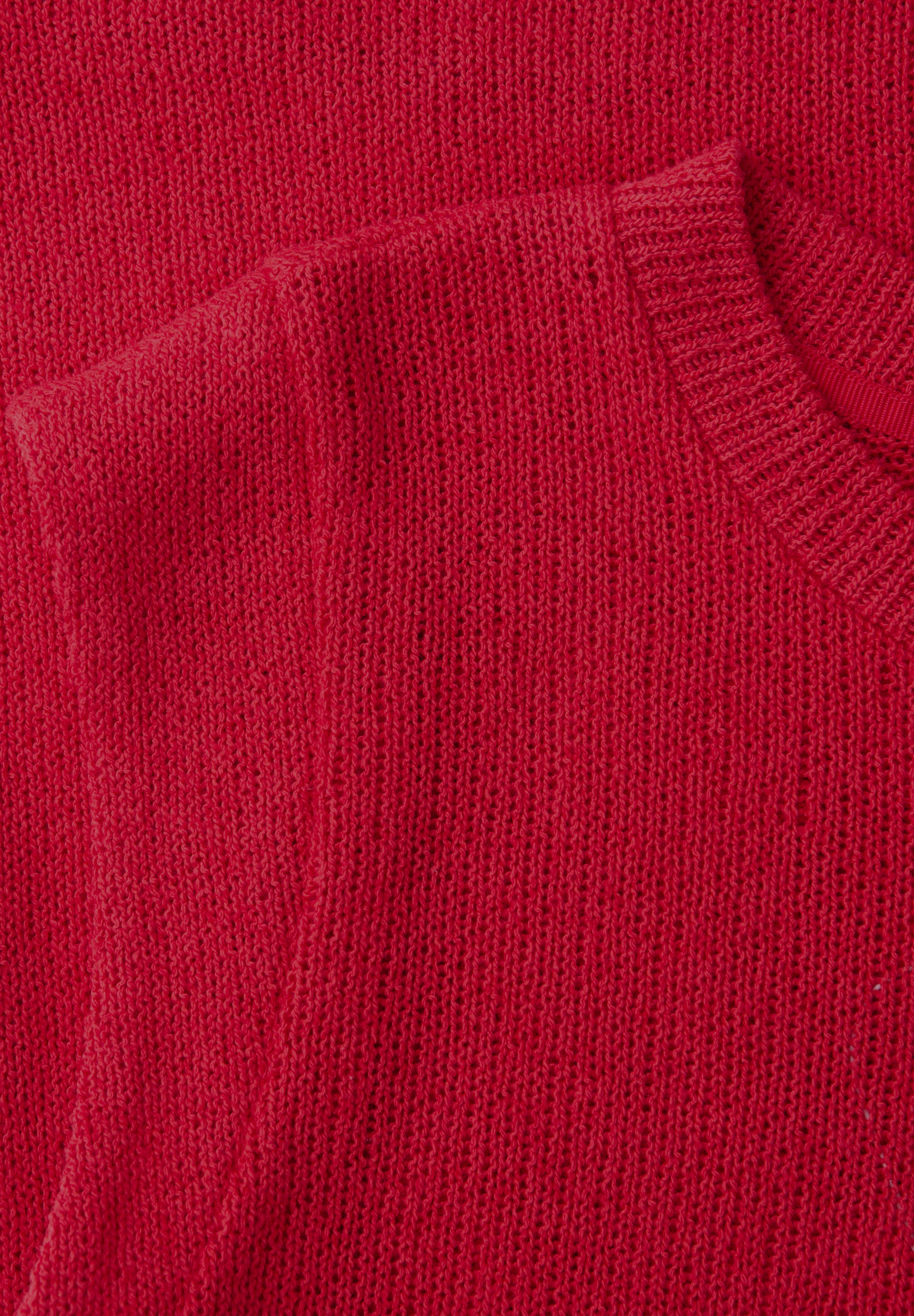 STREET ONE Top en tricot aspect tricot