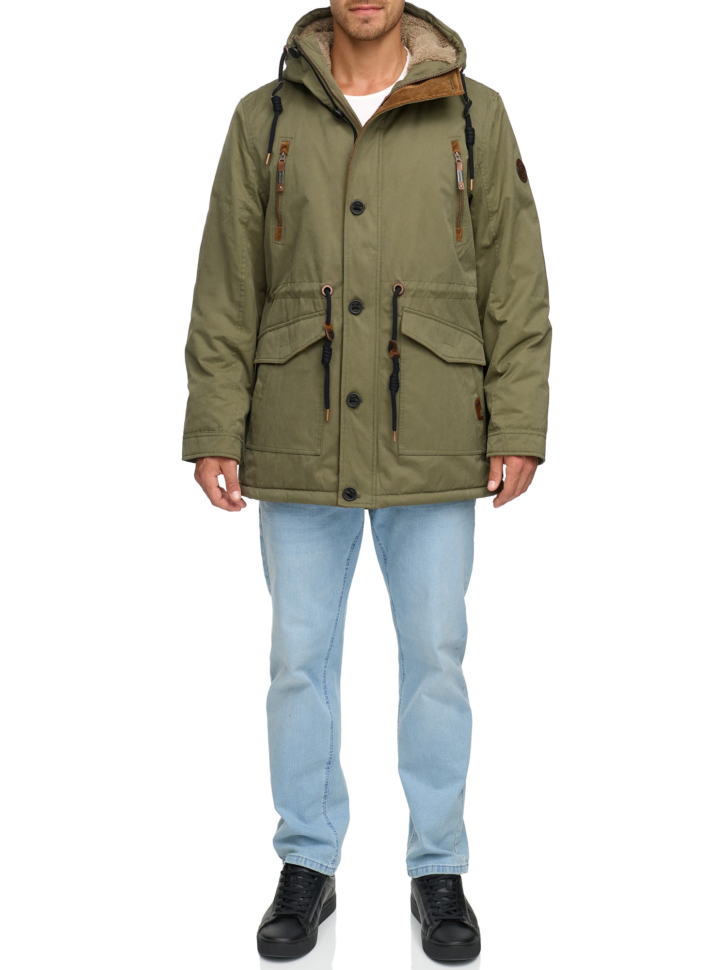 Indicode Parka »INGillespie« mit Kapuze