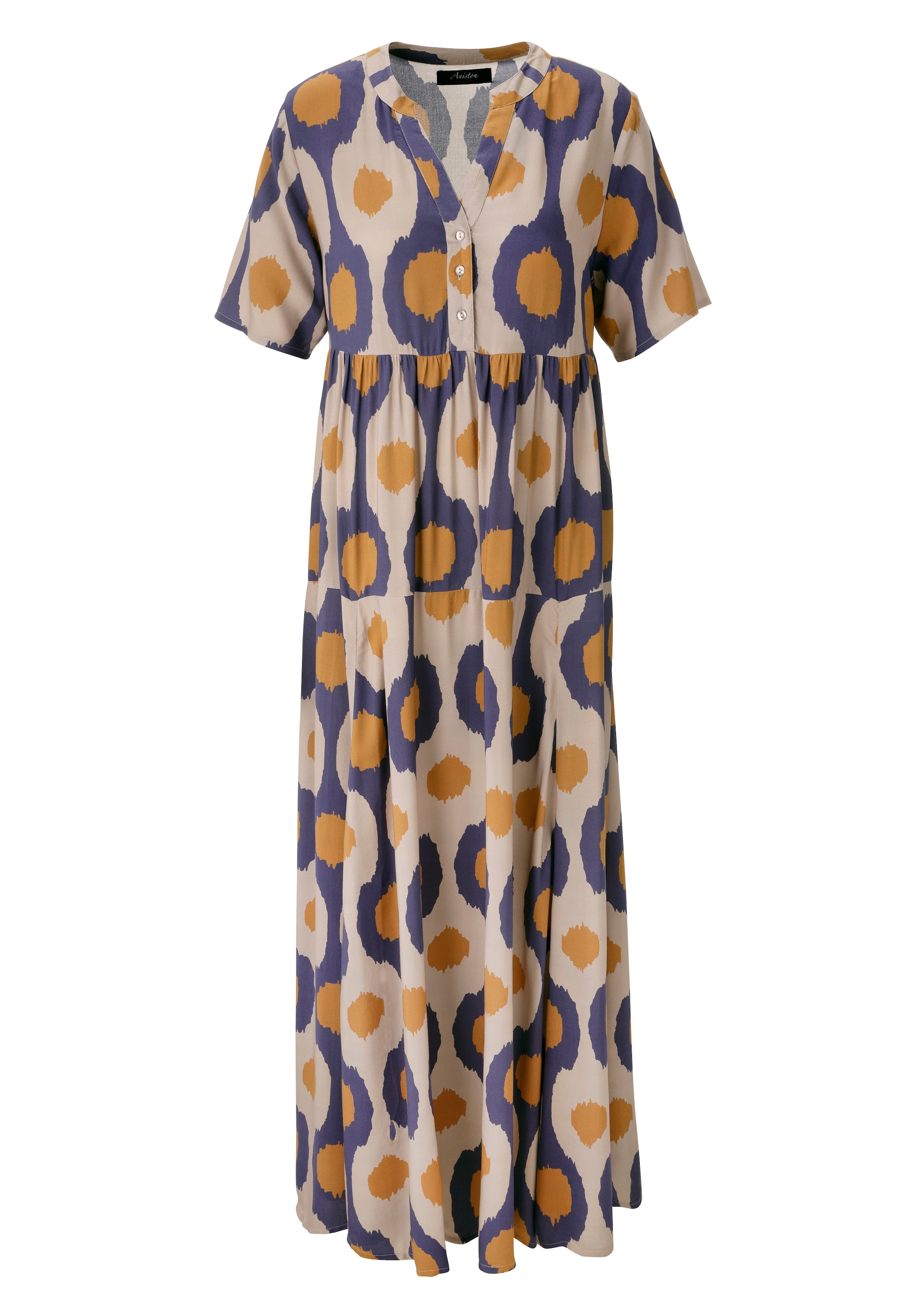 Aniston CASUAL Robe d'été mit grossflächigen, grafischen Druck - NEUE KOLLEKION