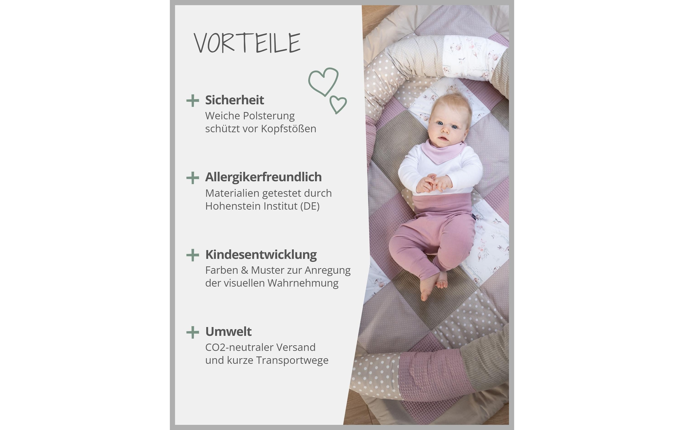 ULLENBOOM ® Tapis d'éveil »Märchenwald 140 x 140 cm«