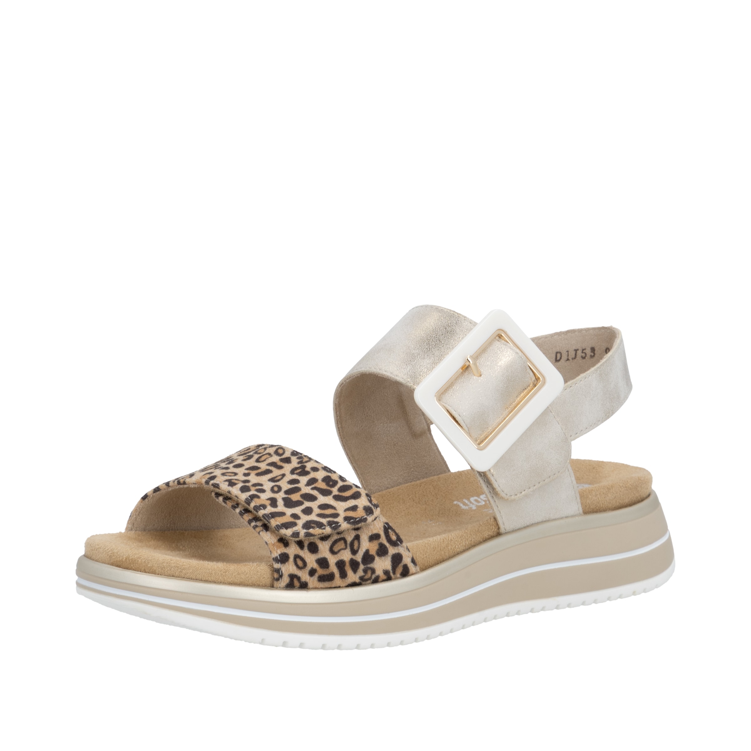Image of Remonte Plateausandale Sandalette, Keilsandale, Sommerschuh mit Lite ´n Soft-Ausstattung