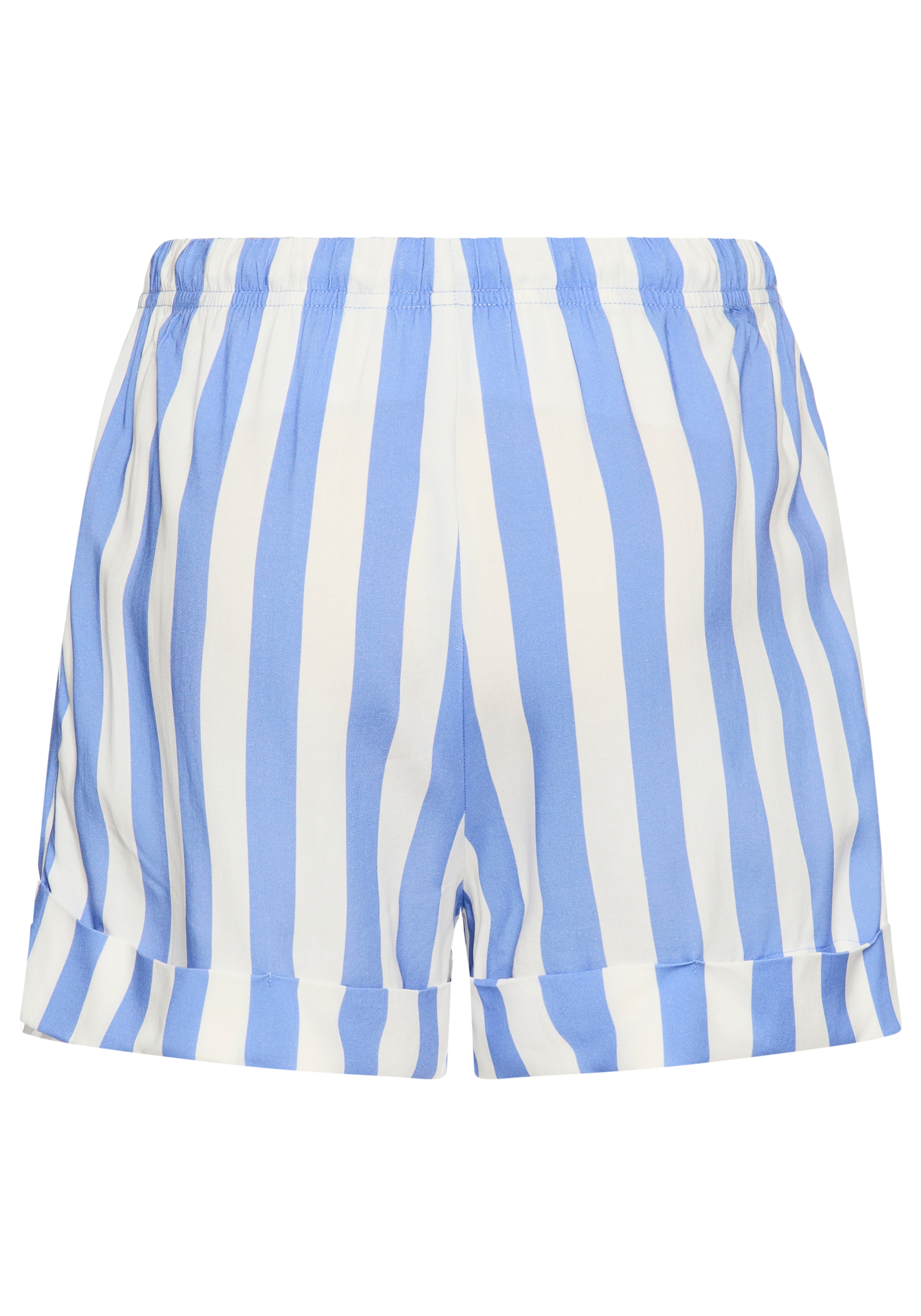s.Oliver Schlafshorts  mit breitem Aufschlag am Saum