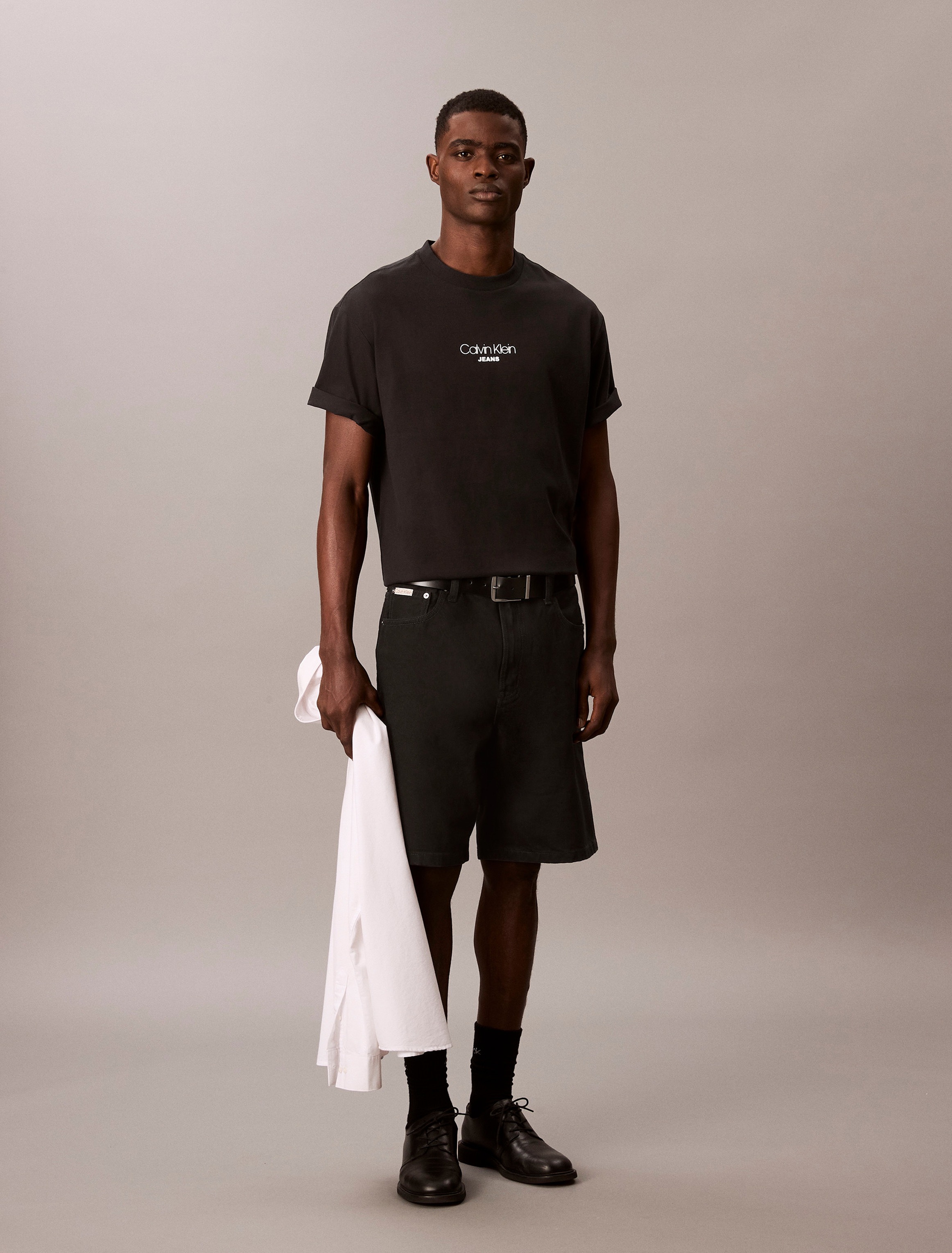 Calvin Klein Jeans T-shirt Relaxed Fit, Rundhalsausschnitt, Logoprint