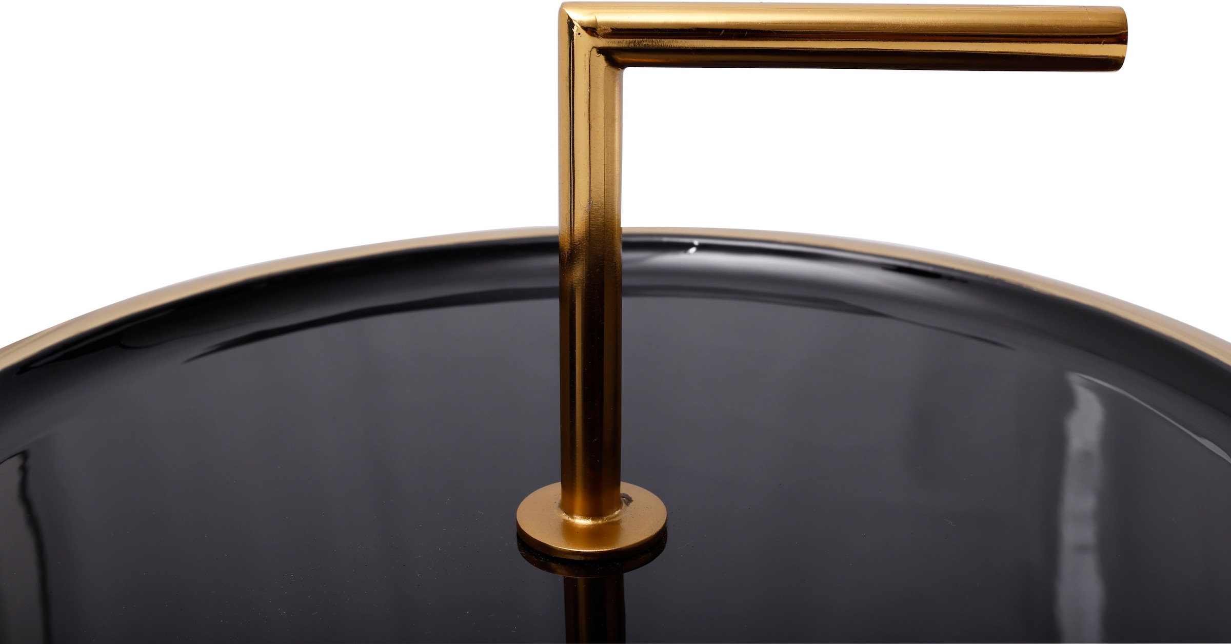 Kayoom Table d'appoint »Art Deco 500, Abstelltisch aus Metall,funktional und stabil« 1 cuis tlg. décoratif, avec poignée amovible (13 cm), fonction de rangement