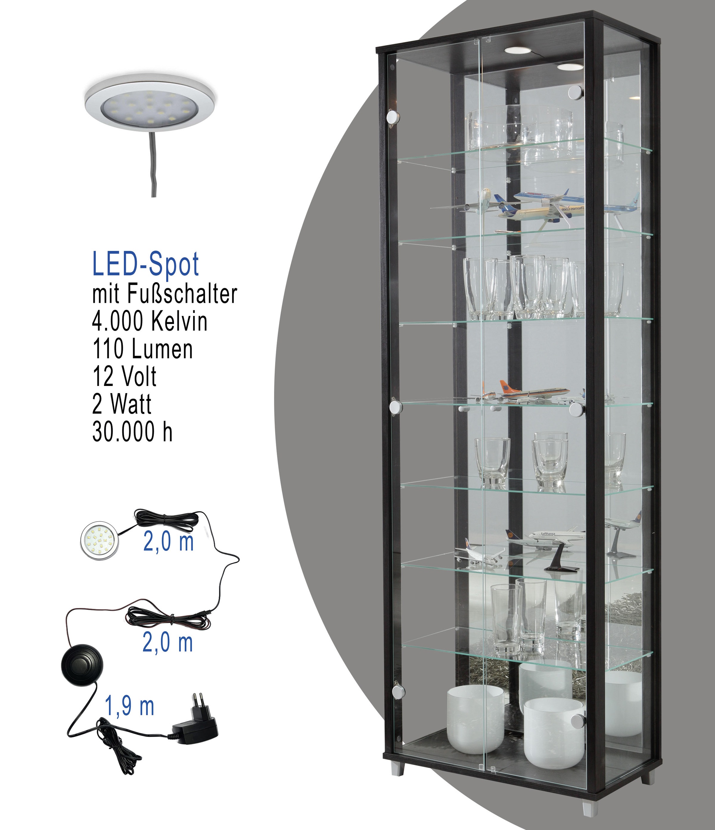 fif möbel Vitrines »OPTIMA«