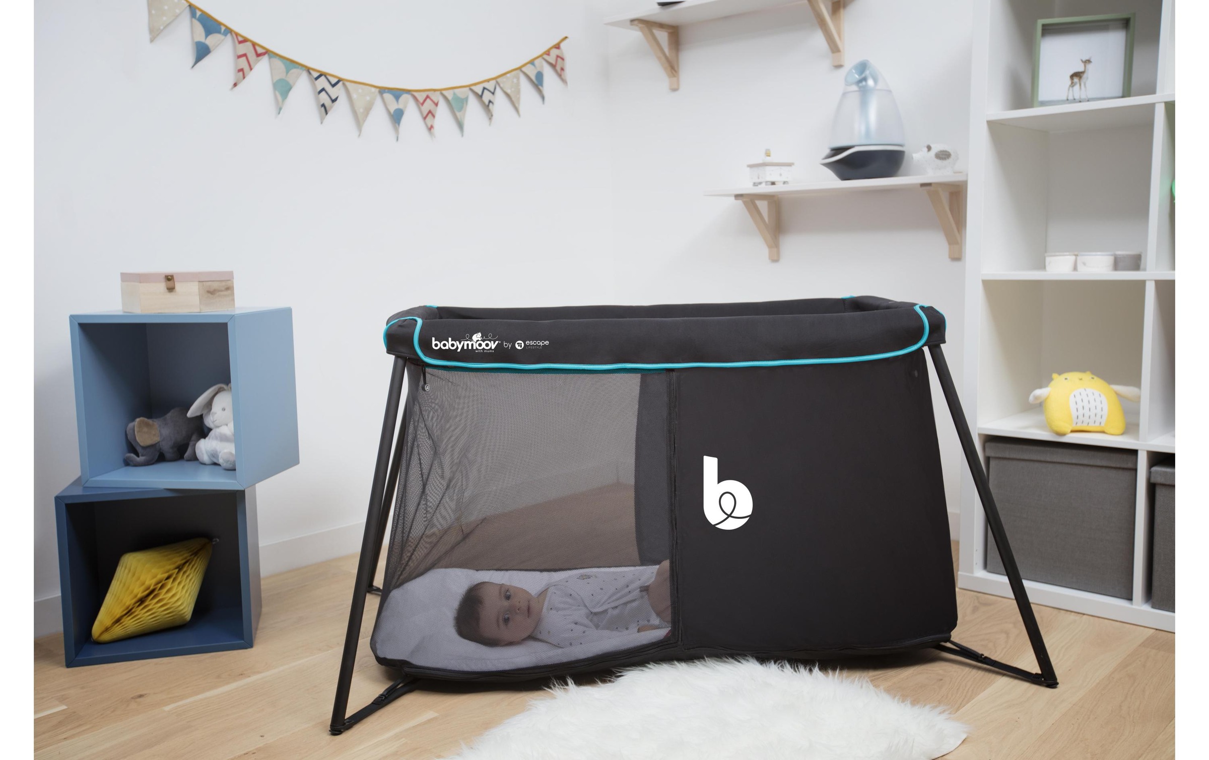 BABYMOOV Baby-Reisebett »Naos Schwarz«