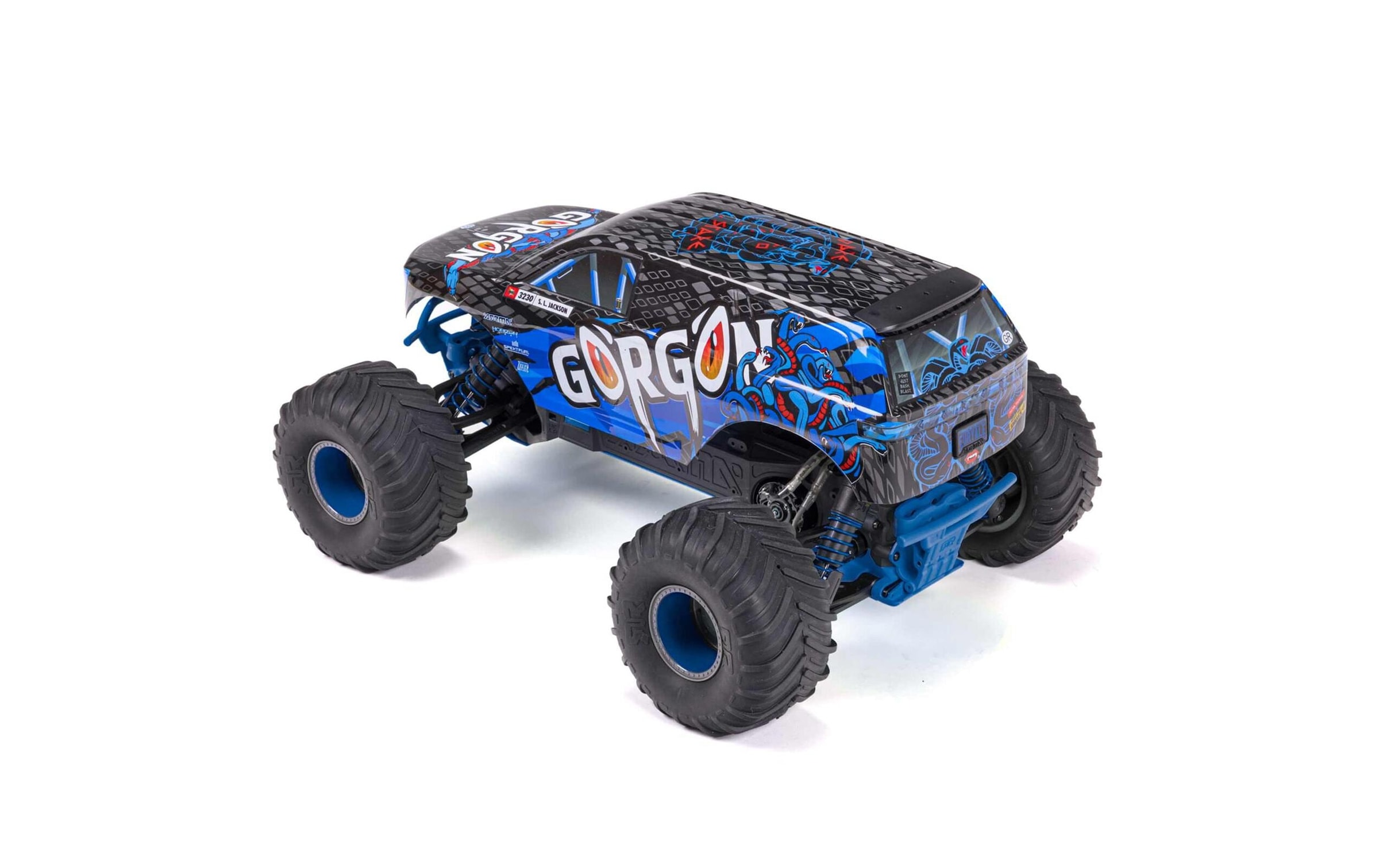 RC-Boot »Arrma Gorgon MEGA 550 RWD Blau ARTR«