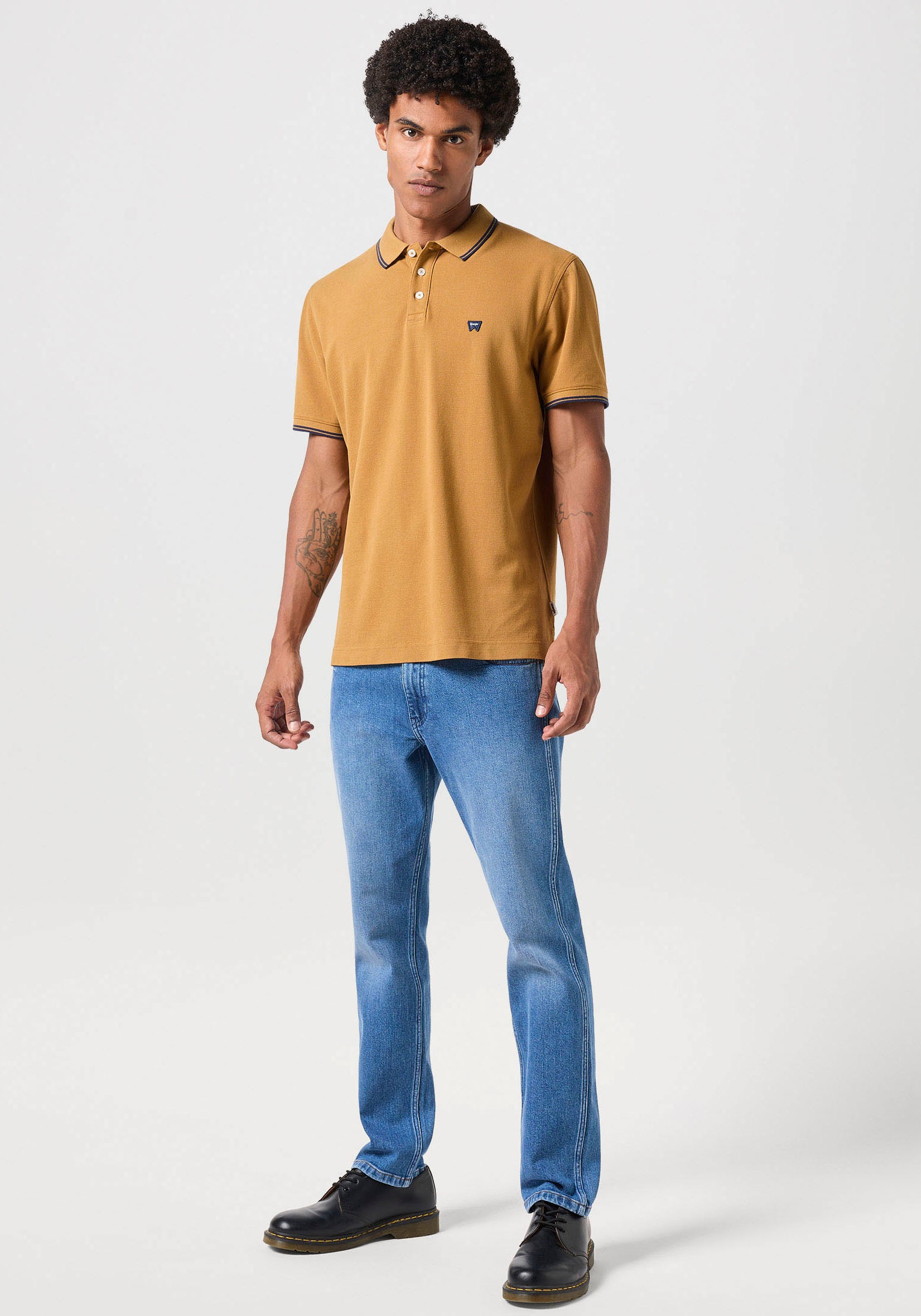 Wrangler Poloshirt »POLO SHIRT«, mit Logostickerei auf der Brust