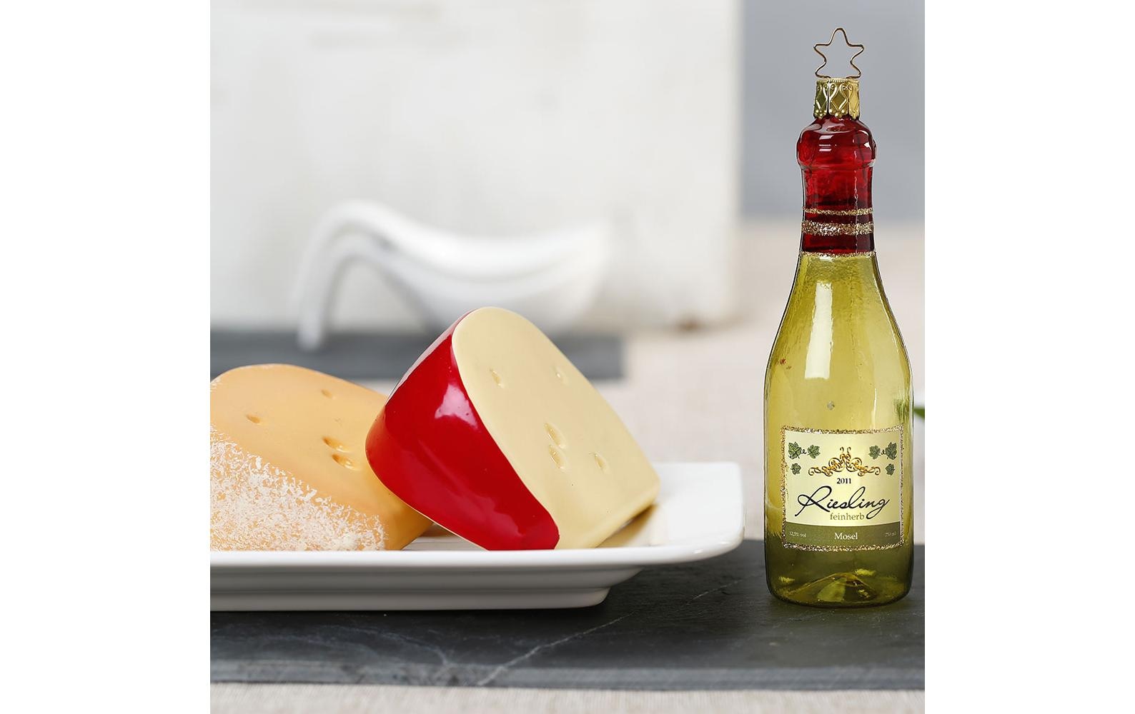 INGE-GLAS® Weihnachtsbaumkugel »Camembert 85 cm«