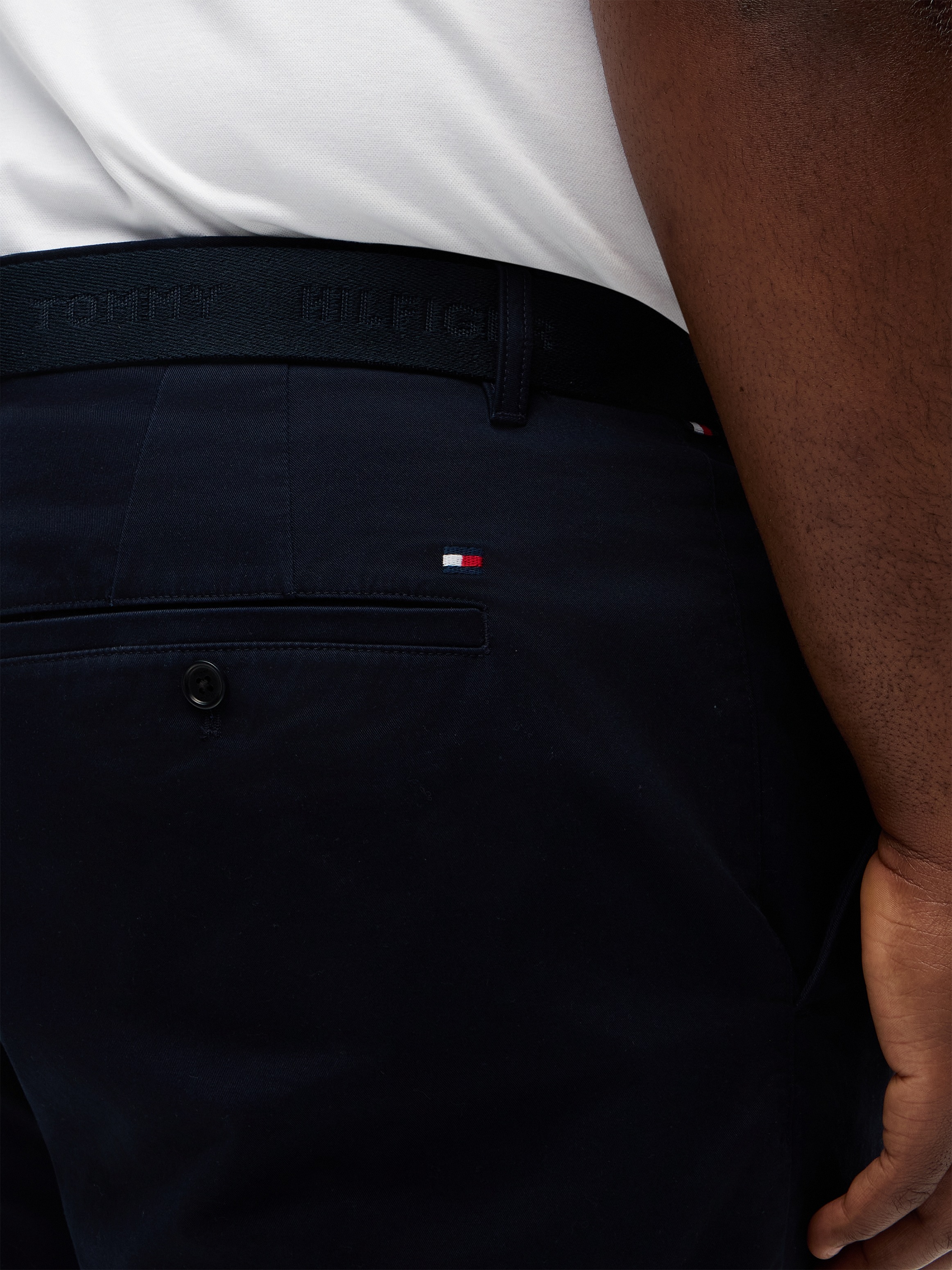 Tommy Hilfiger Big & Tall Chinoshorts »BT-DENTON 9.5 ESS TWILL-B«  Twill, slim fit, Grosse Grössen
