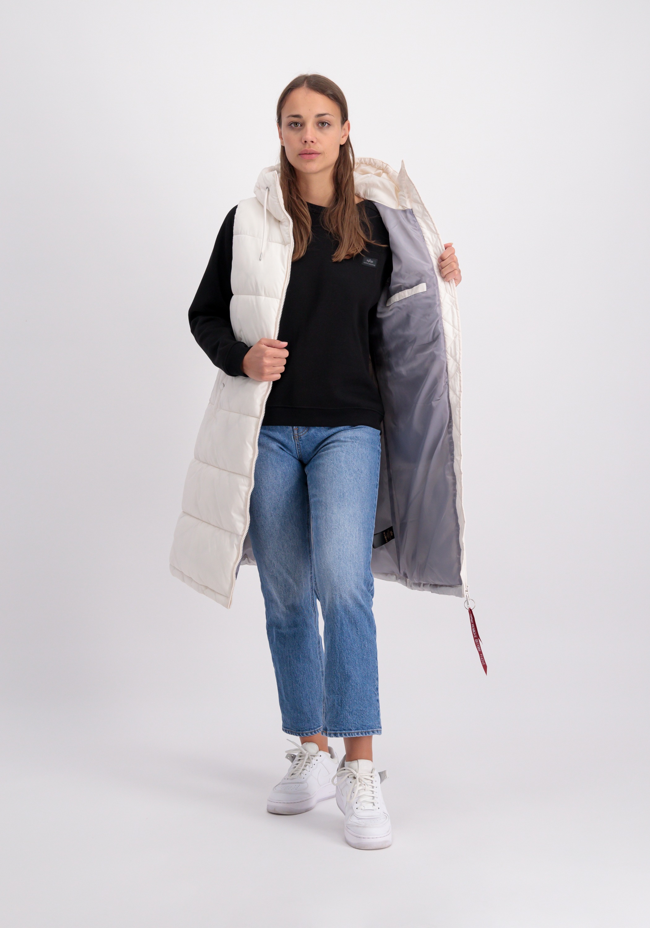 Alpha Industries Blouson »Alpha Industries Women - Vests Long Puffer Vest Wmn«