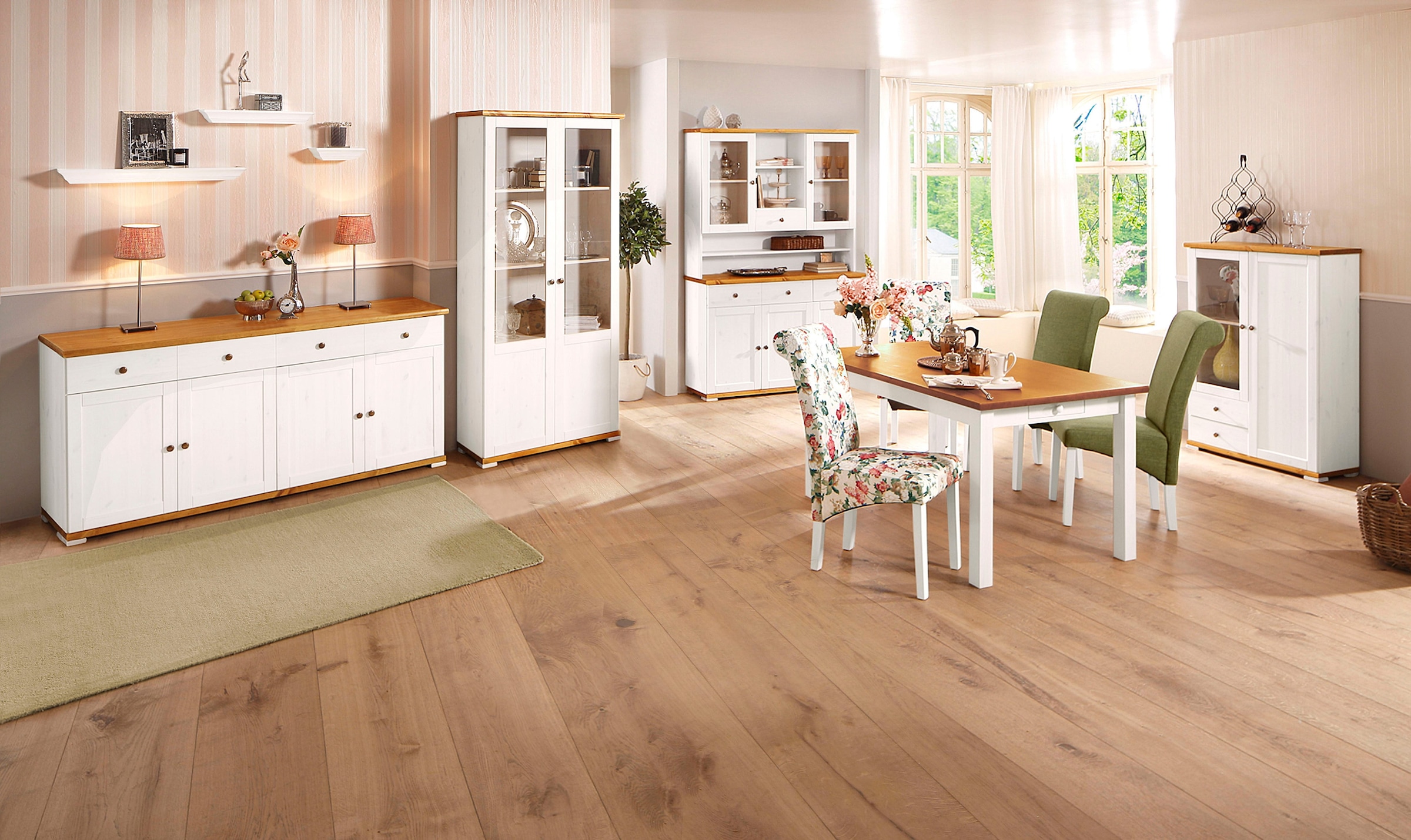 Home affaire 4-Fussstuhl »Pablo«, (Set), 2 St., Struktur, im 2er, 4er oder 6er-Set