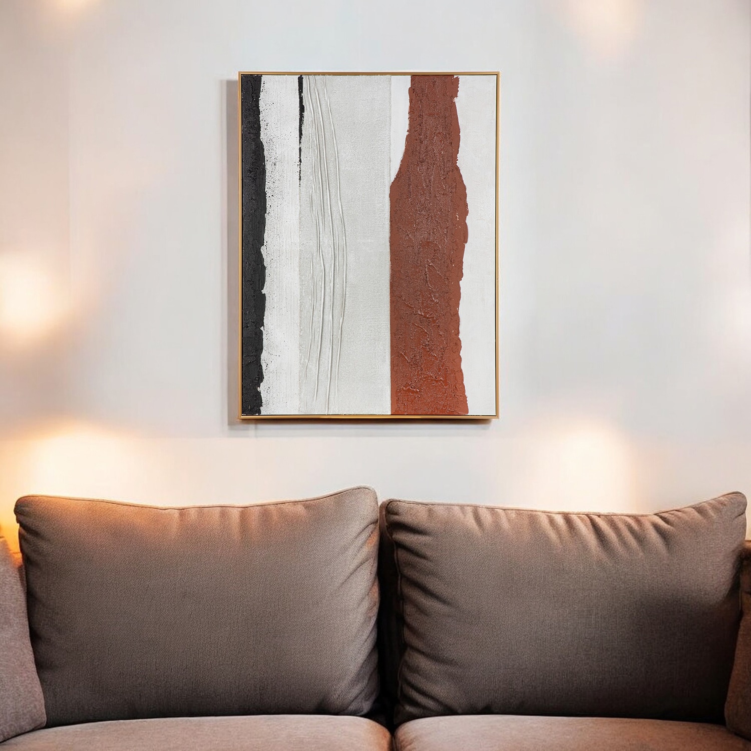 Image of GILDE Leinwandbild "Harat rechteckig" 1 Stk. tlg.