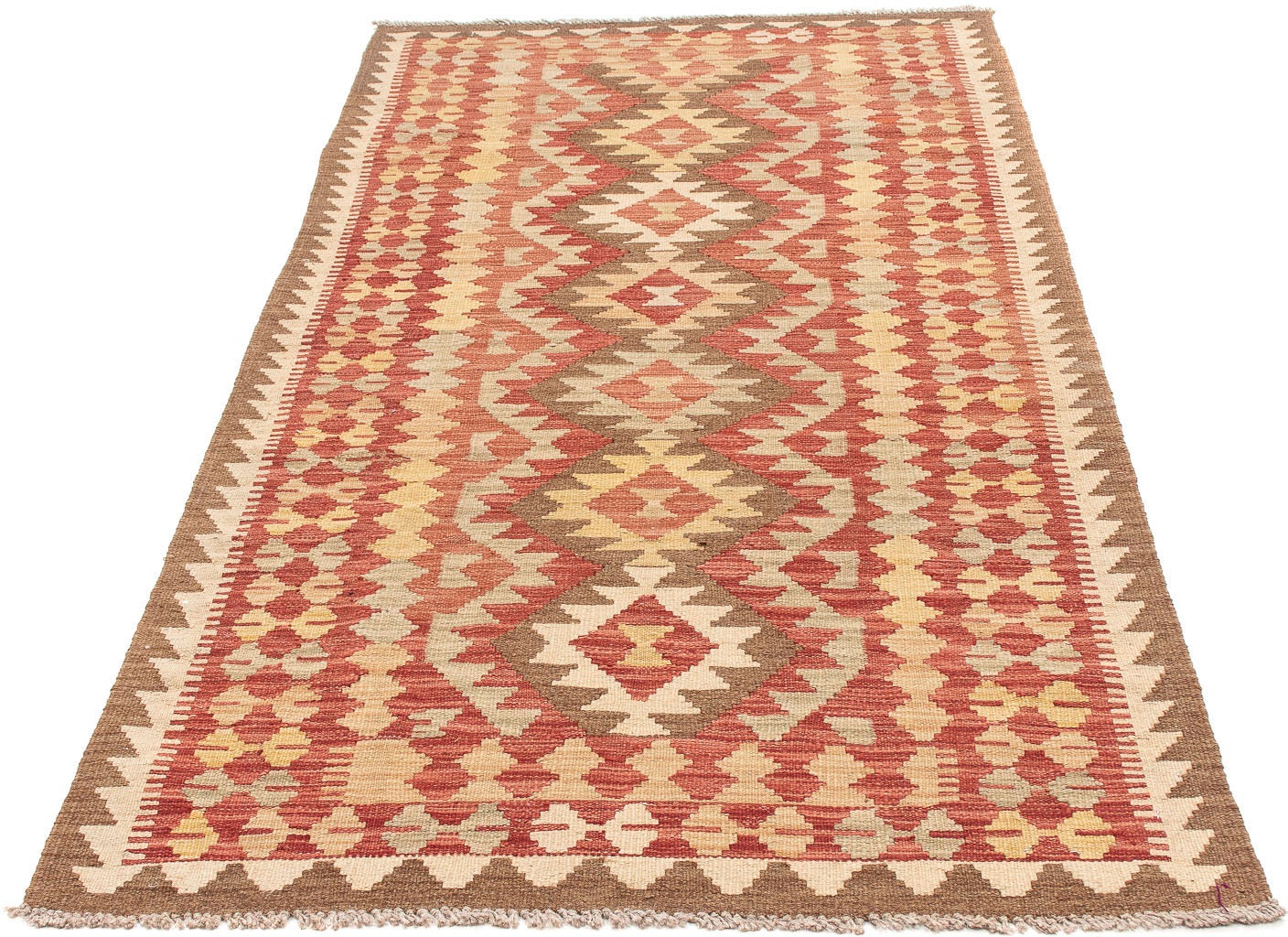 Image of morgenland Läufer »Kelim Maimene Streifen 200 x 62 cm«, rechteckig, 0,5 mm Höhe, Wendeteppich bei Ackermann Versand Schweiz