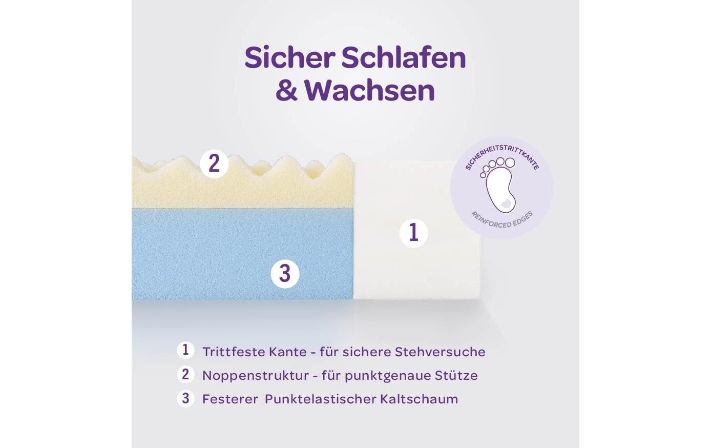 Träumeland Kindermatratze »Abendrot« 11 cm hoch 1 Stk. tlg.