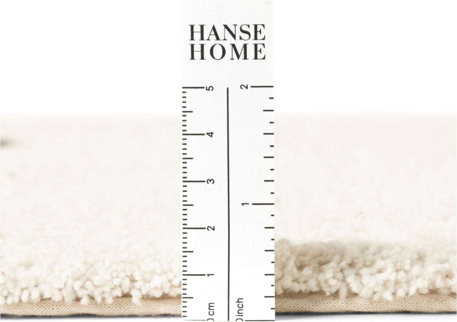 HANSE Home Tapis pour enfants »Pippo« Rectangulaire 10 mm Höhe lavable, fait main, coton, tapis de jeu antidérapant pour chambre d'enfants