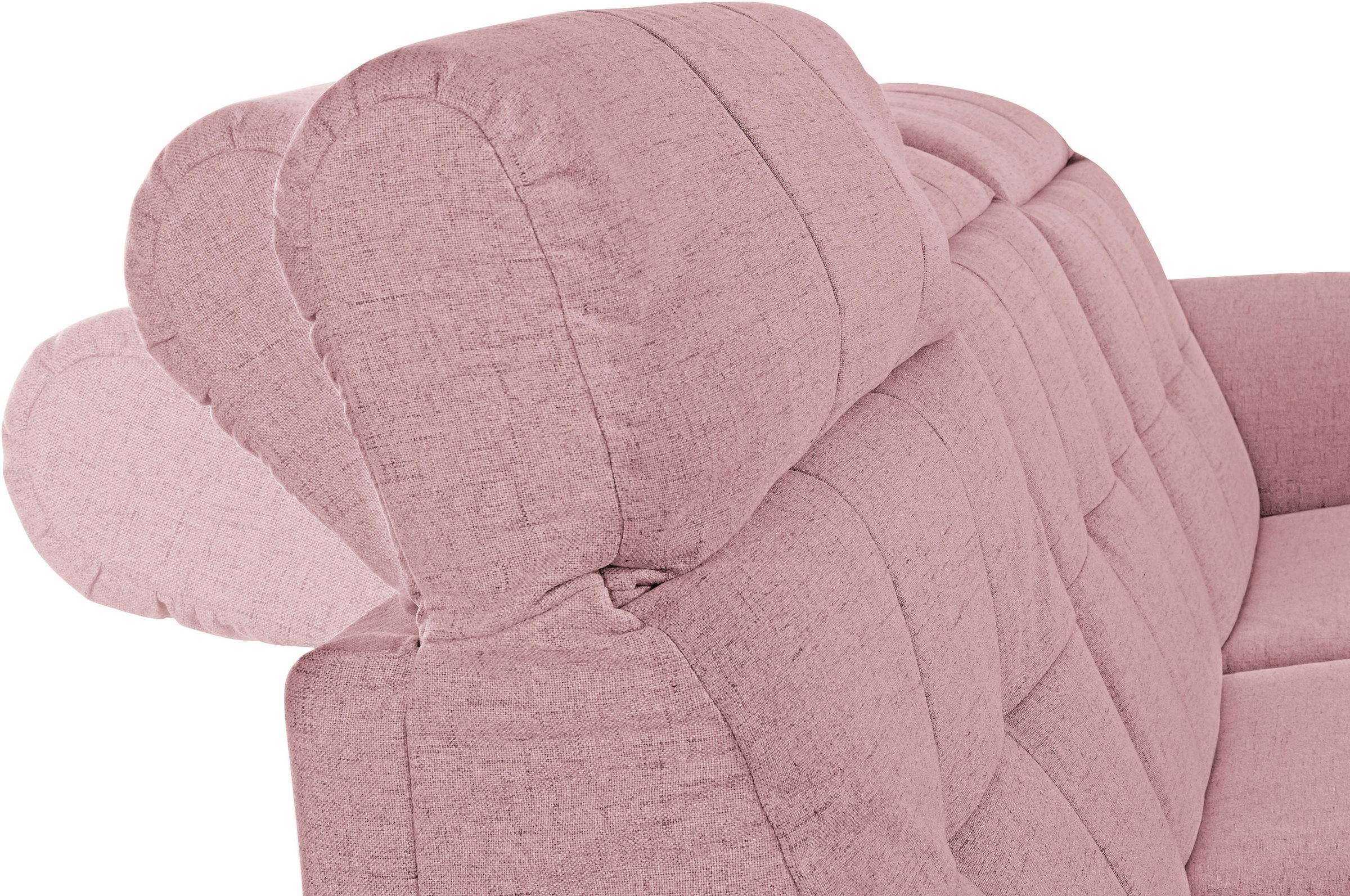 Places of Style Ecksofa »Manhattan L-Form«, 2 Sitze mit elektrischer Relaxfunktion, verstellbare Armlehnen