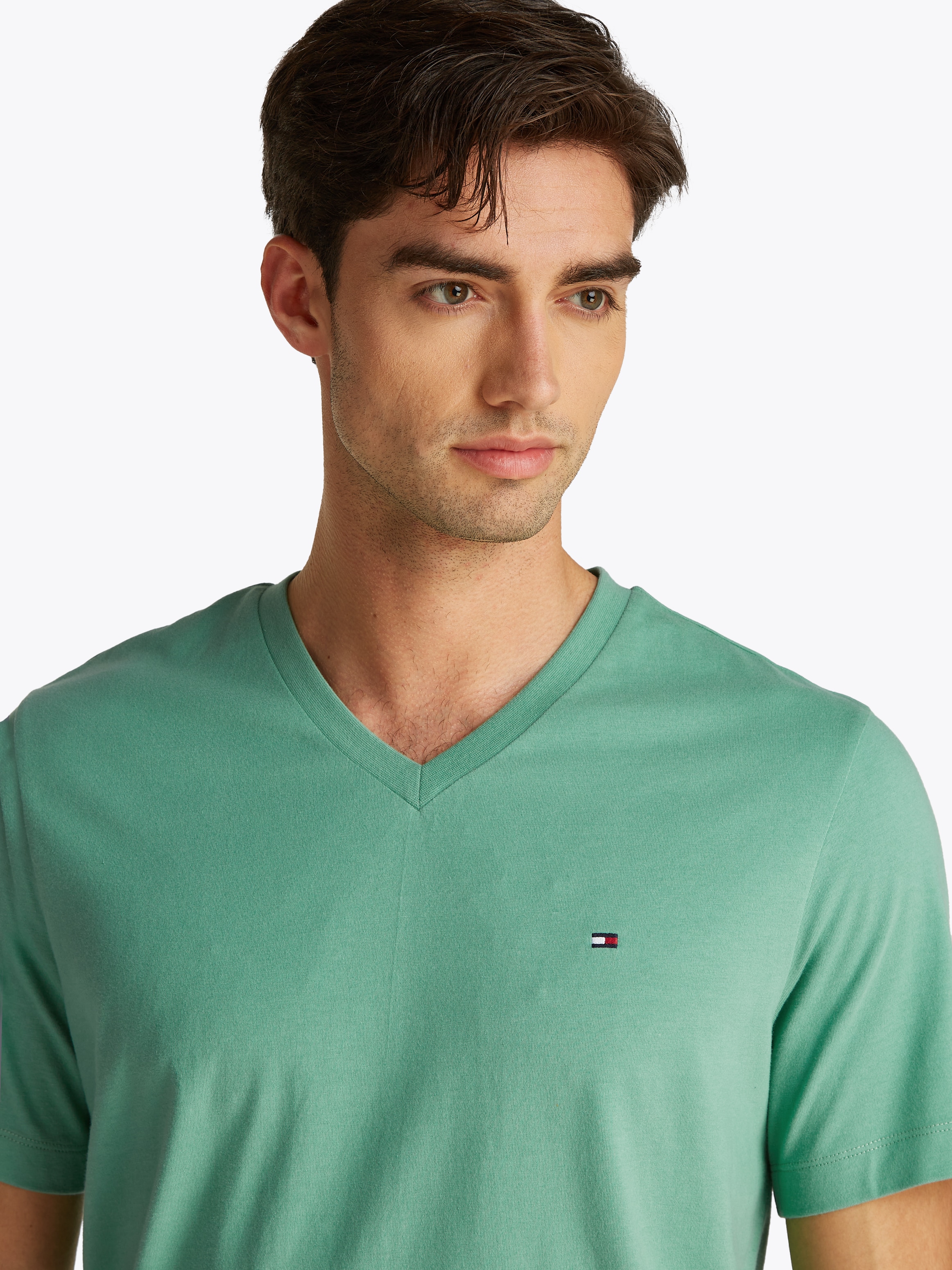 Tommy Hilfiger V-Shirt »ESSENTIAL V-NECK TEE«