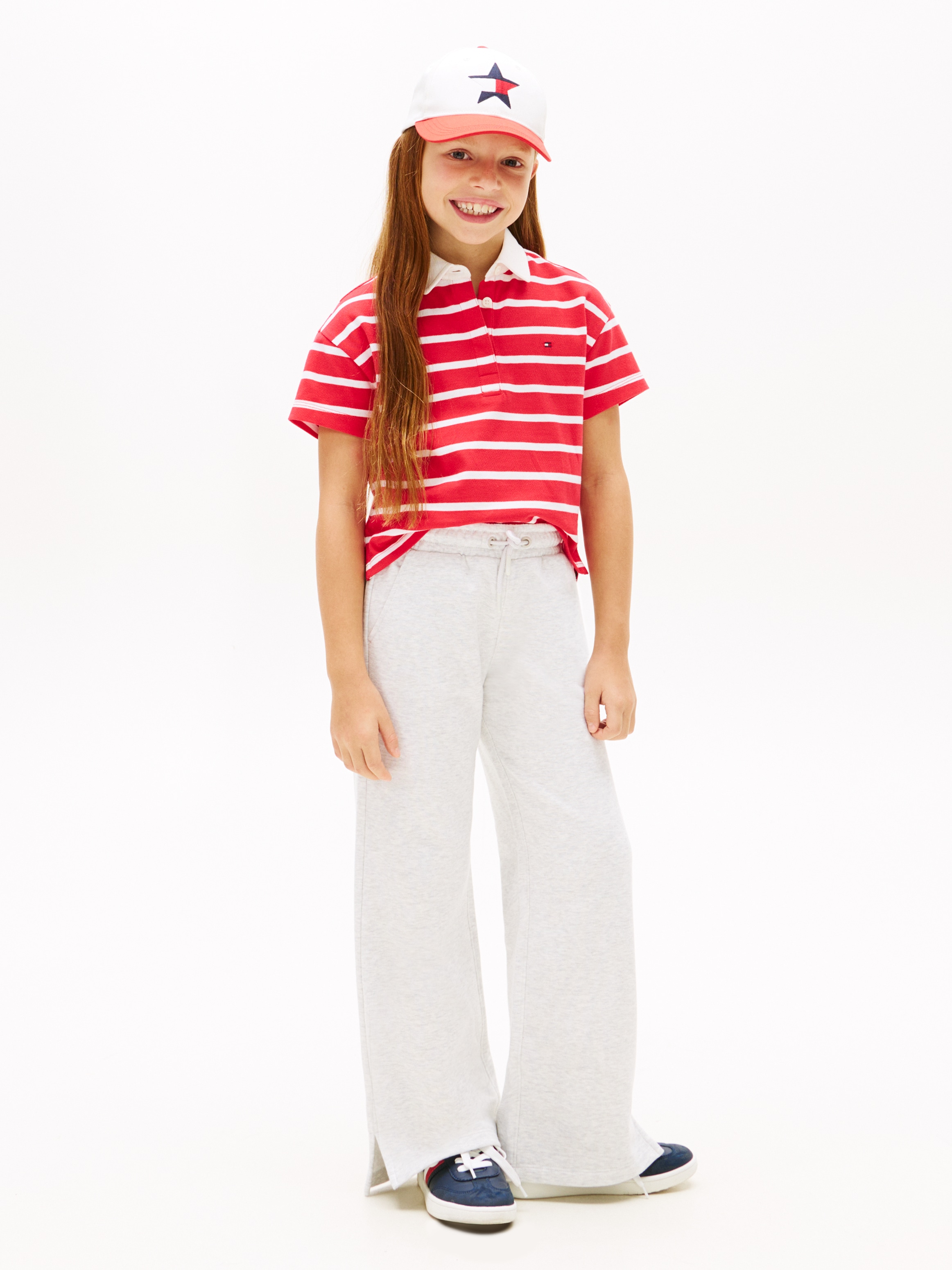 Tommy Hilfiger Pantalon de jogging »STAR SWEATPANT«  Kinder bis 16 Jahre, mit Strass-Label, loose fit