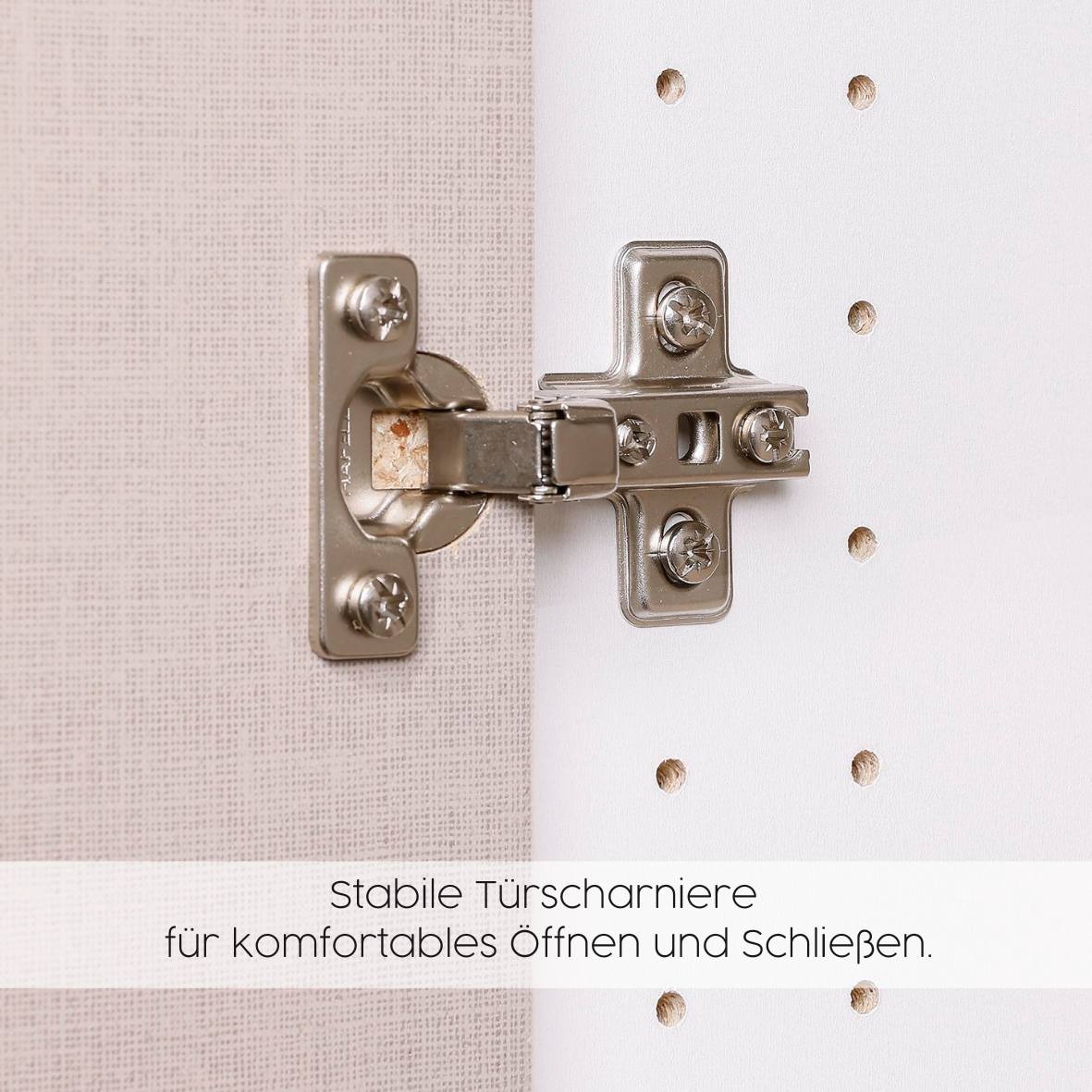 rauch Armoire à portes battantes »Kleiderschrank Schrank Garderobe Wäscheschrank NABILA viel Stauraum« En 3 configurations différentes BASIC/CLASSIC/PREMIUM,  en 2 largeurs avec fonction Push-to-Open TOPSELLER MADE IN GERMANY