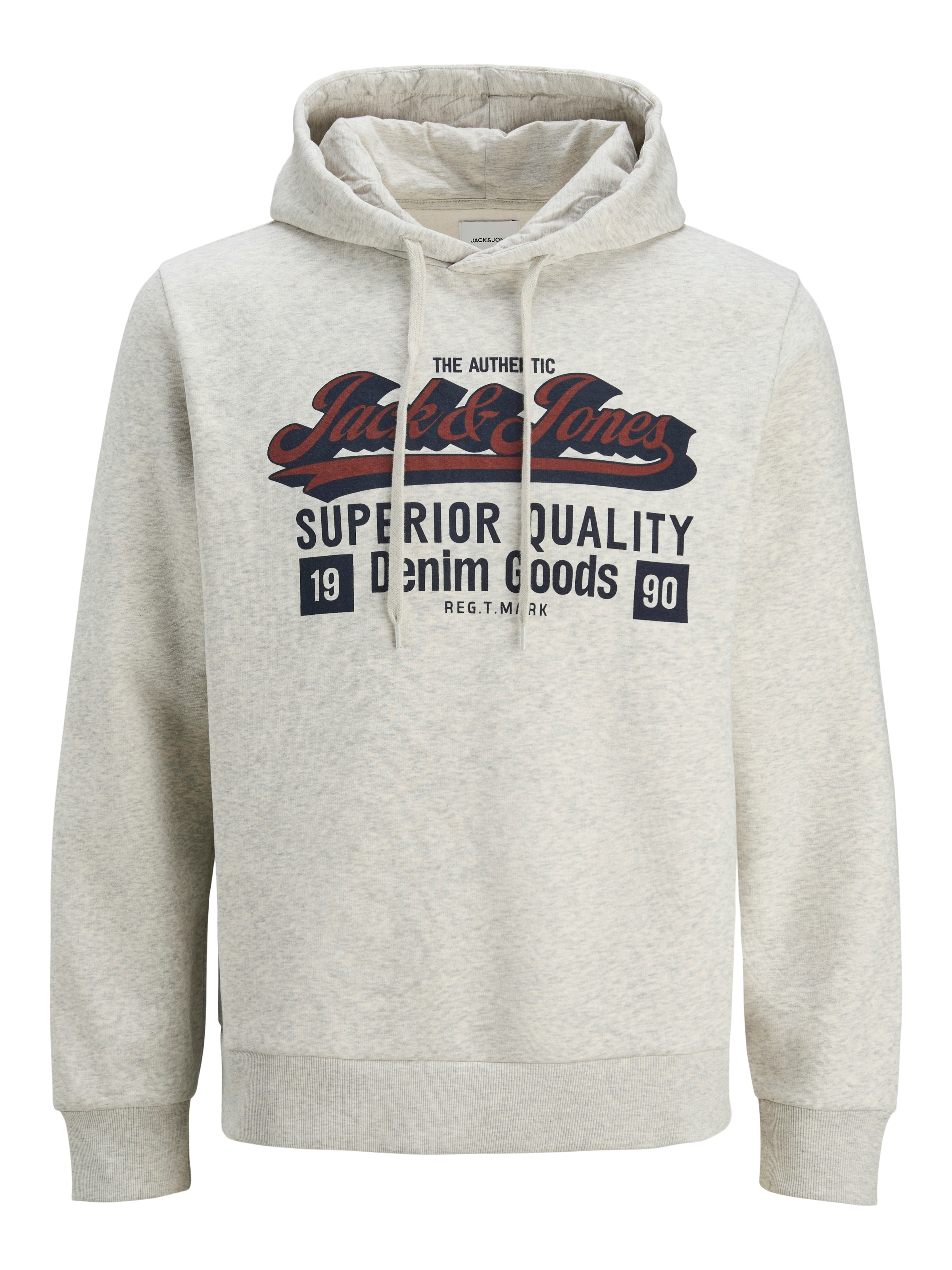 Jack & Jones Sweat à capuche »JJELOGO SWEAT HOOD 2 COL 25/26 NOOS«, mit stylischem Print
