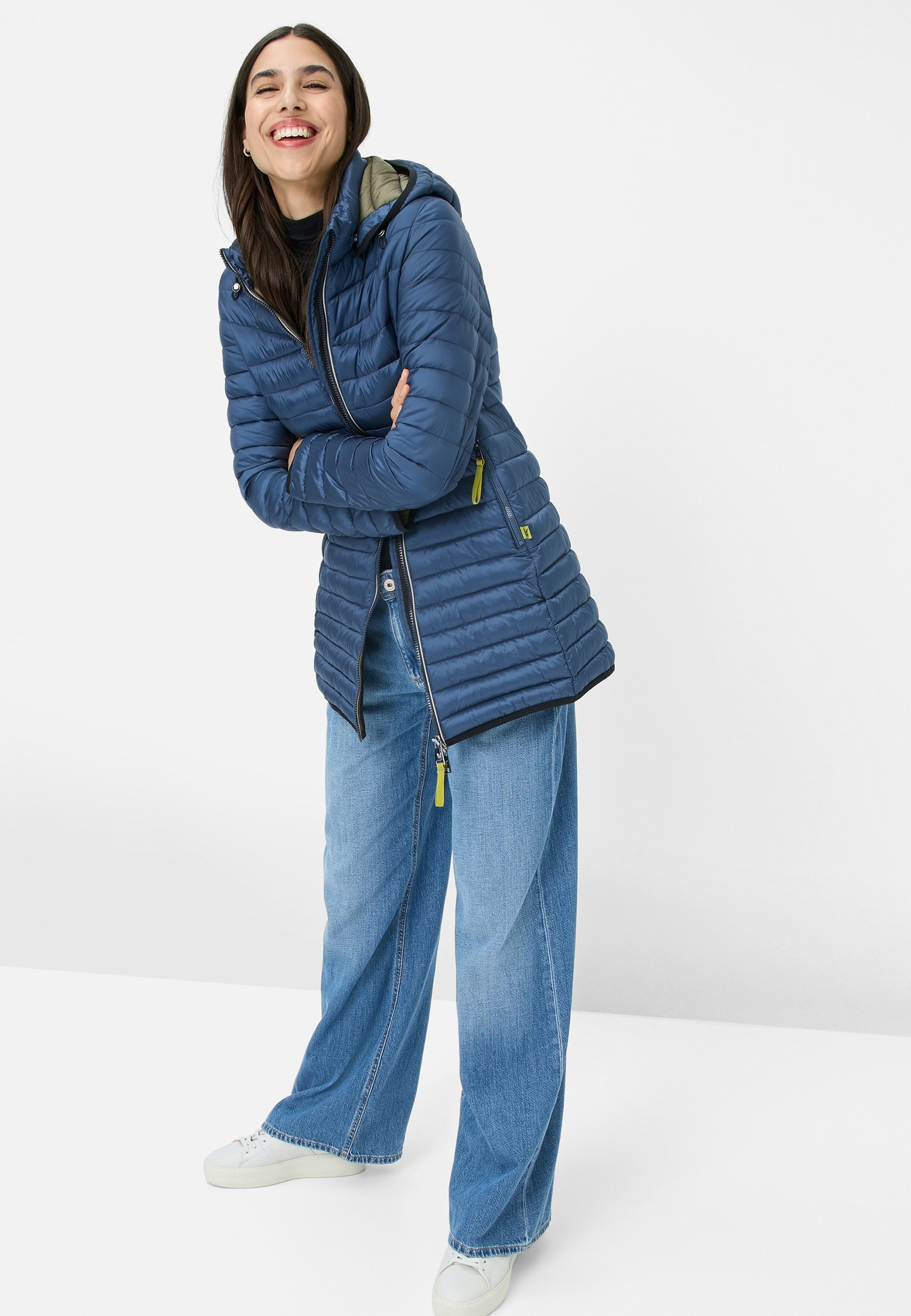 Fuchs Schmitt Steppjacke, mit Kapuze, mit abnehmbarer Kapuze
