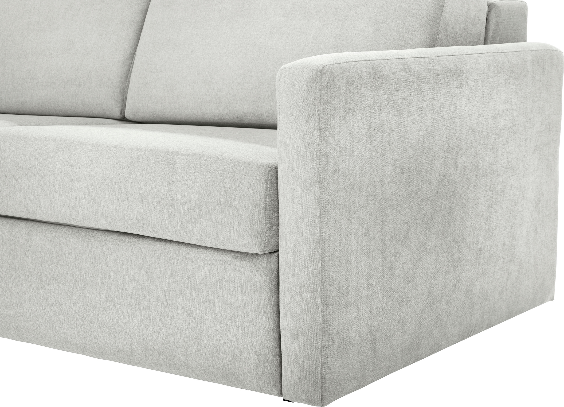 Places of Style Schlafsofa »Goldfarbenpoint 162 cm, Dauerschläfer, Liegefläche 120/200cm,«, 2-Sitzer mit Bettfunktion, Bonell-Federkernmatratze