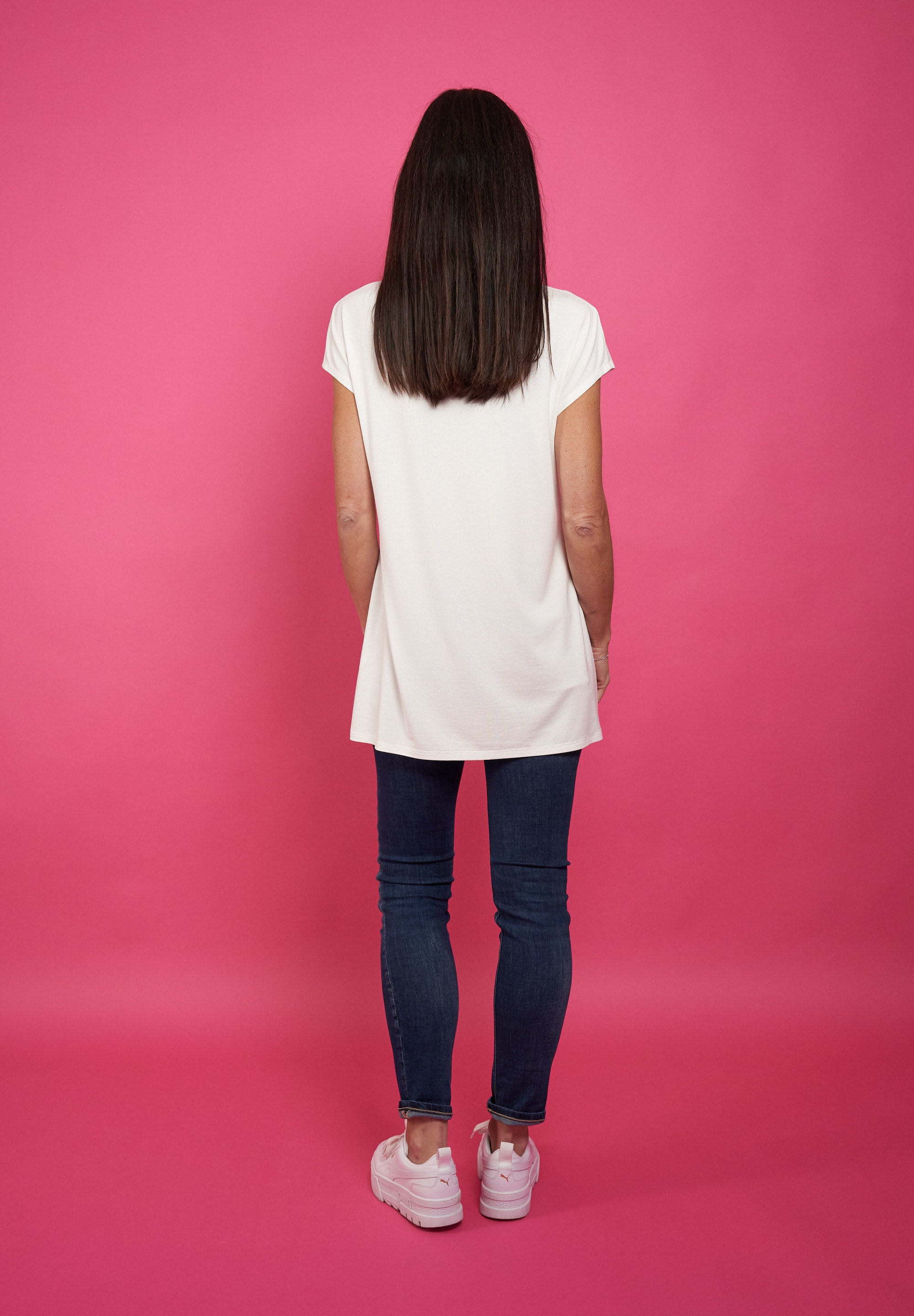 Seidel Moden T-shirt mit überschnittenen Schultern, MADE IN GERMANY