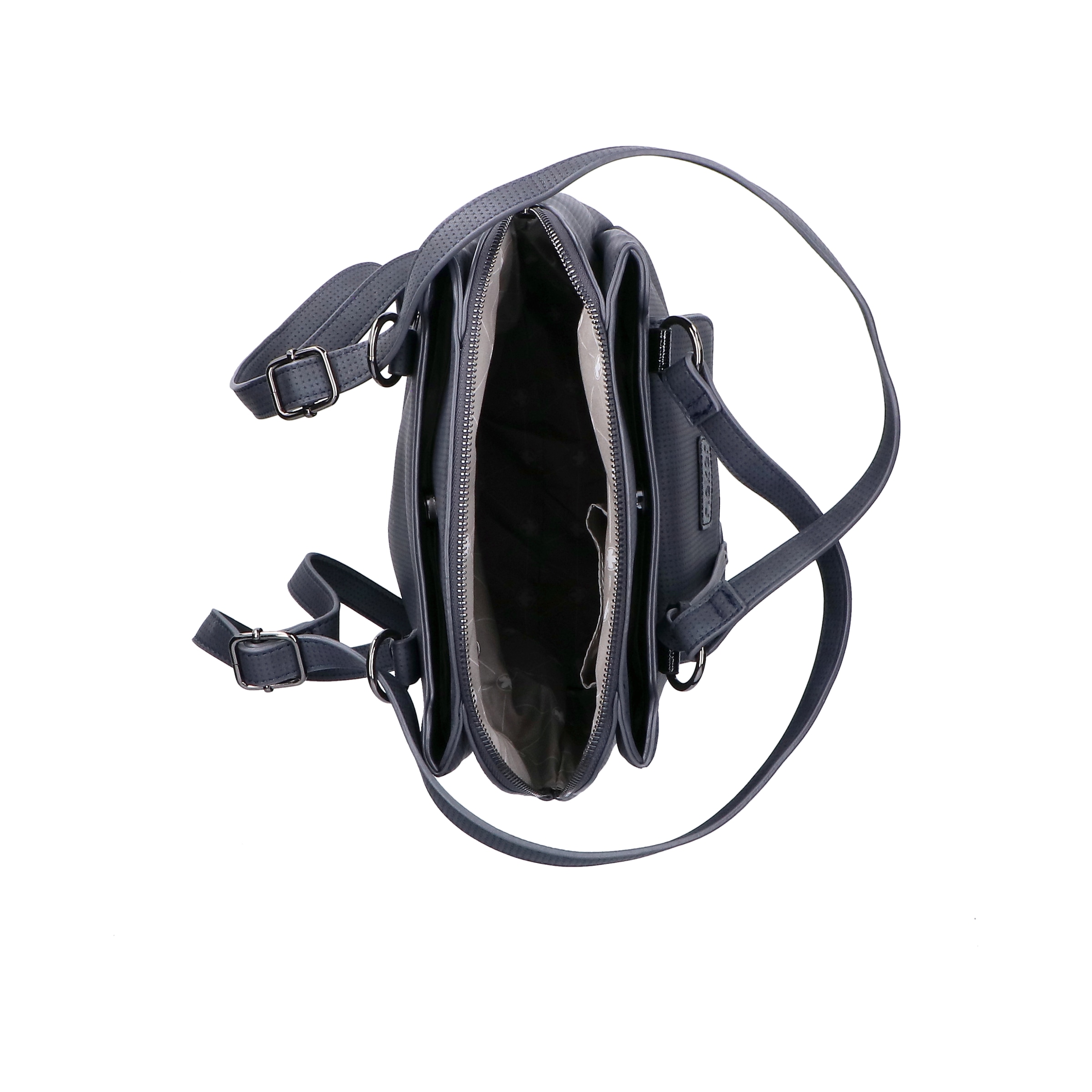 Rieker Henkeltasche Damen-Tasche, Umhängetasche, auch als Rucksack tragbar