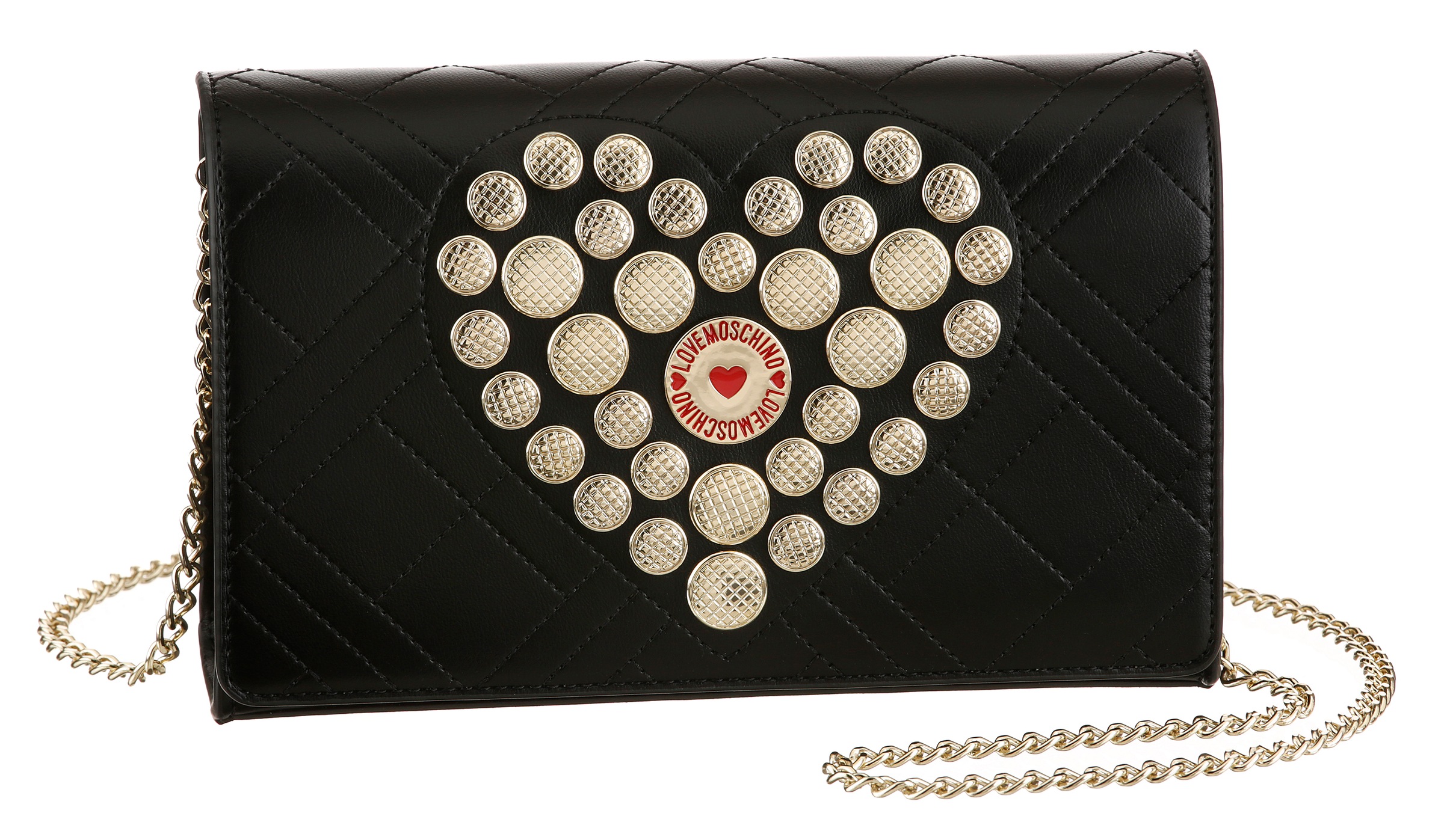 Image of LOVE MOSCHINO Clutch, mit schöner Herz Applikation bei Ackermann Versand Schweiz