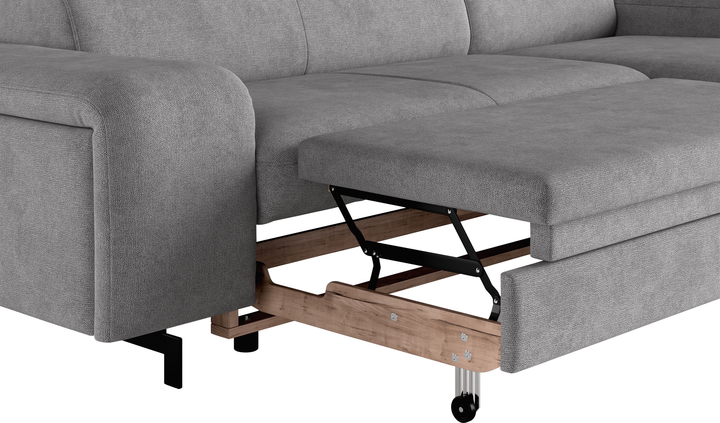 COTTA Ecksofa »Emma L-Form«, mit Kopfteilverstellung, wahlweise mit Bettfunktion & Bettkasten