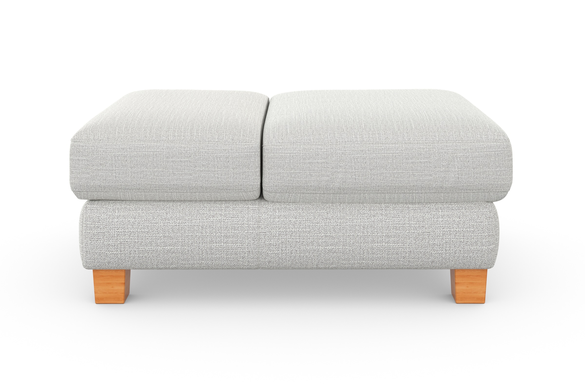 sit&more Polsterhocker »Dundee«, mit Klappfunktion, Federkern und hochwertigen Massivholzfüssen