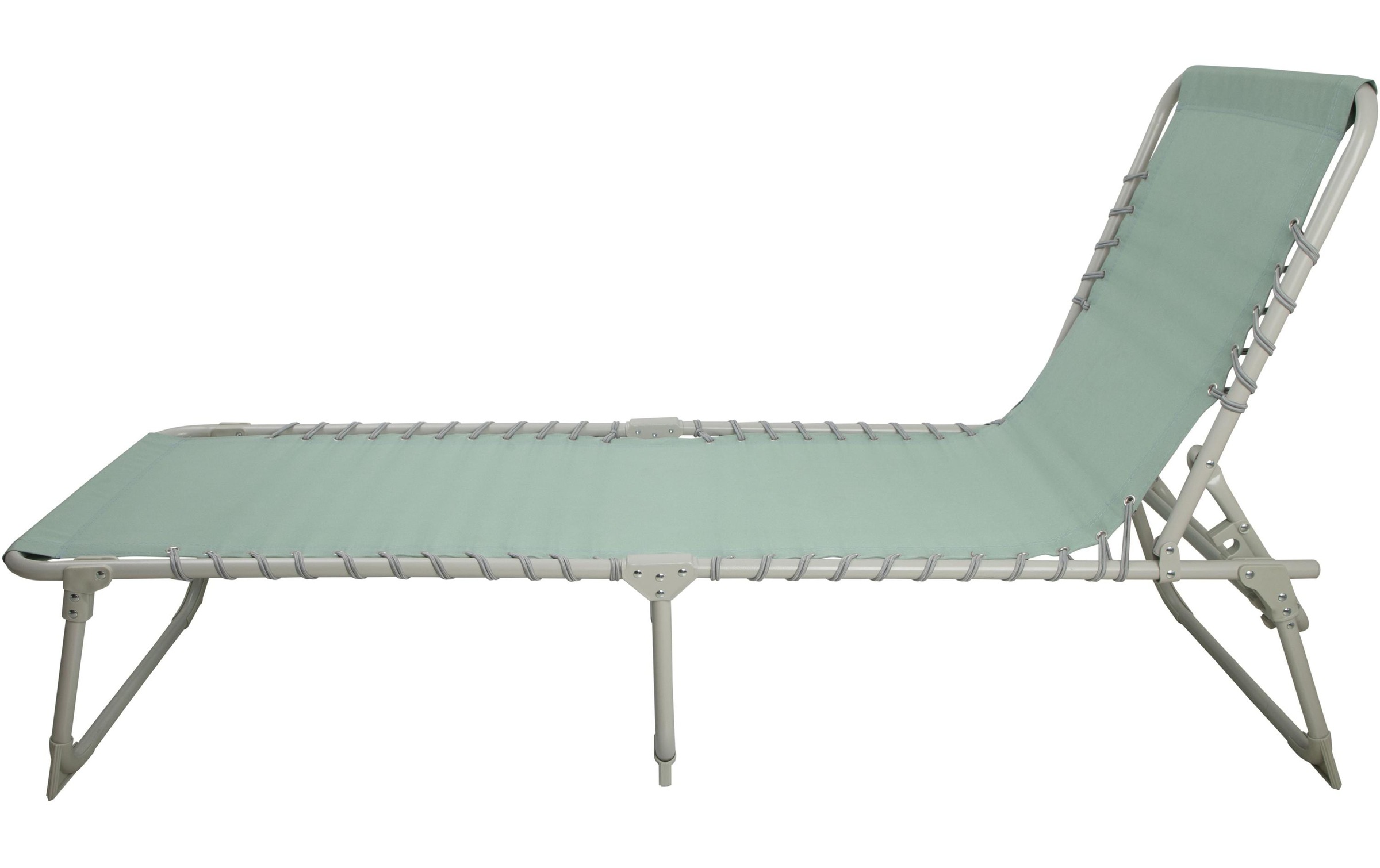 KOOR Gartenliege »flach granite green«