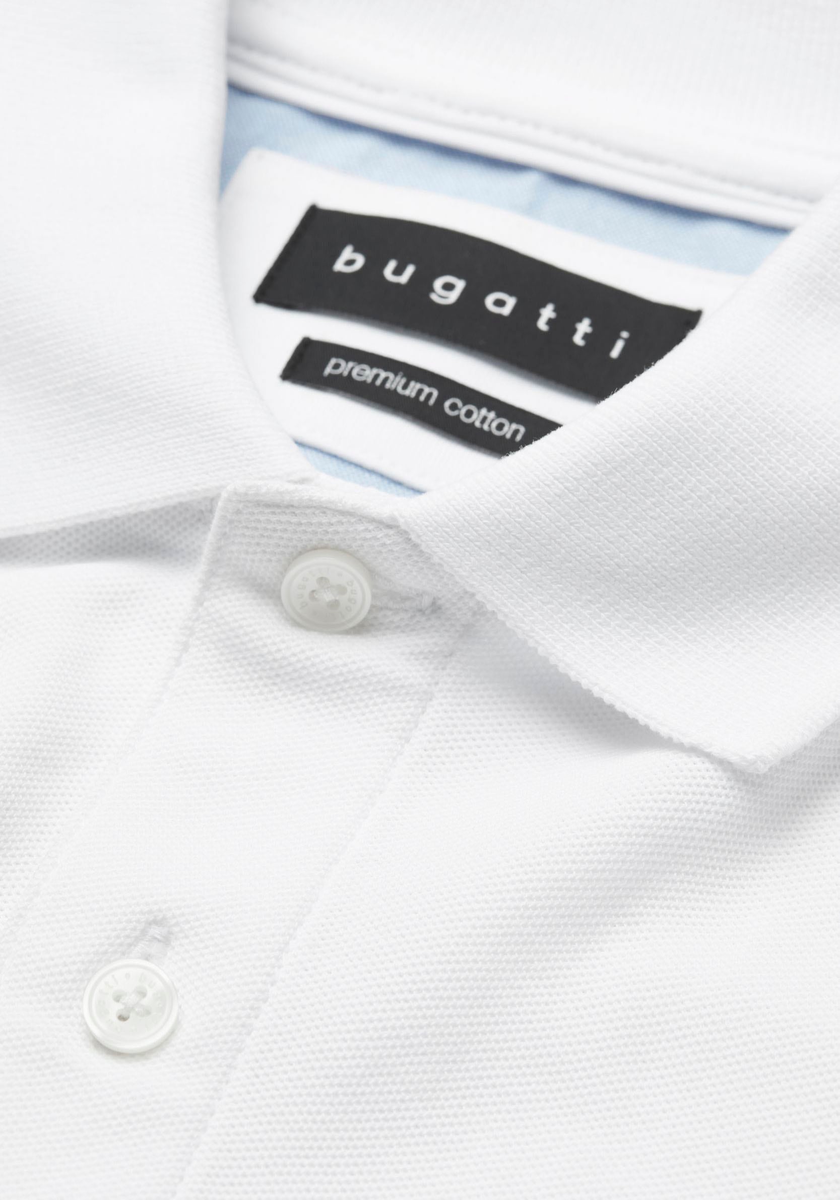 bugatti Poloshirt, mit Logostickerei