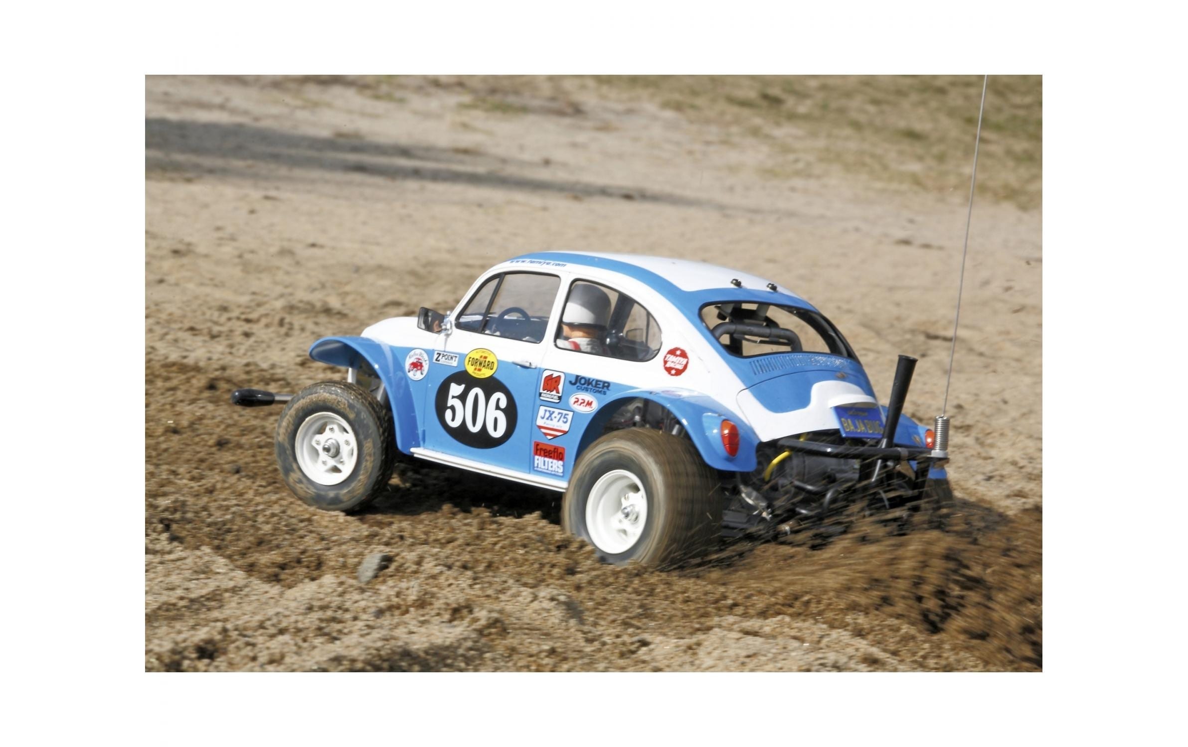 Tamiya RC-Bagger »Sand Scorcher RWD Bausatz mit ESC,«