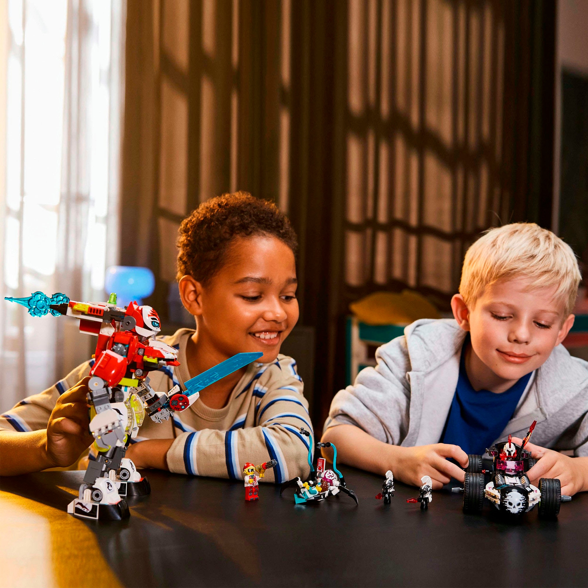 LEGO® Pions de construction »Coopers Tiger-Mech und Zero's Hot Rod Auto (71497), LEGO DREAMZzz« fabriqué en Europe