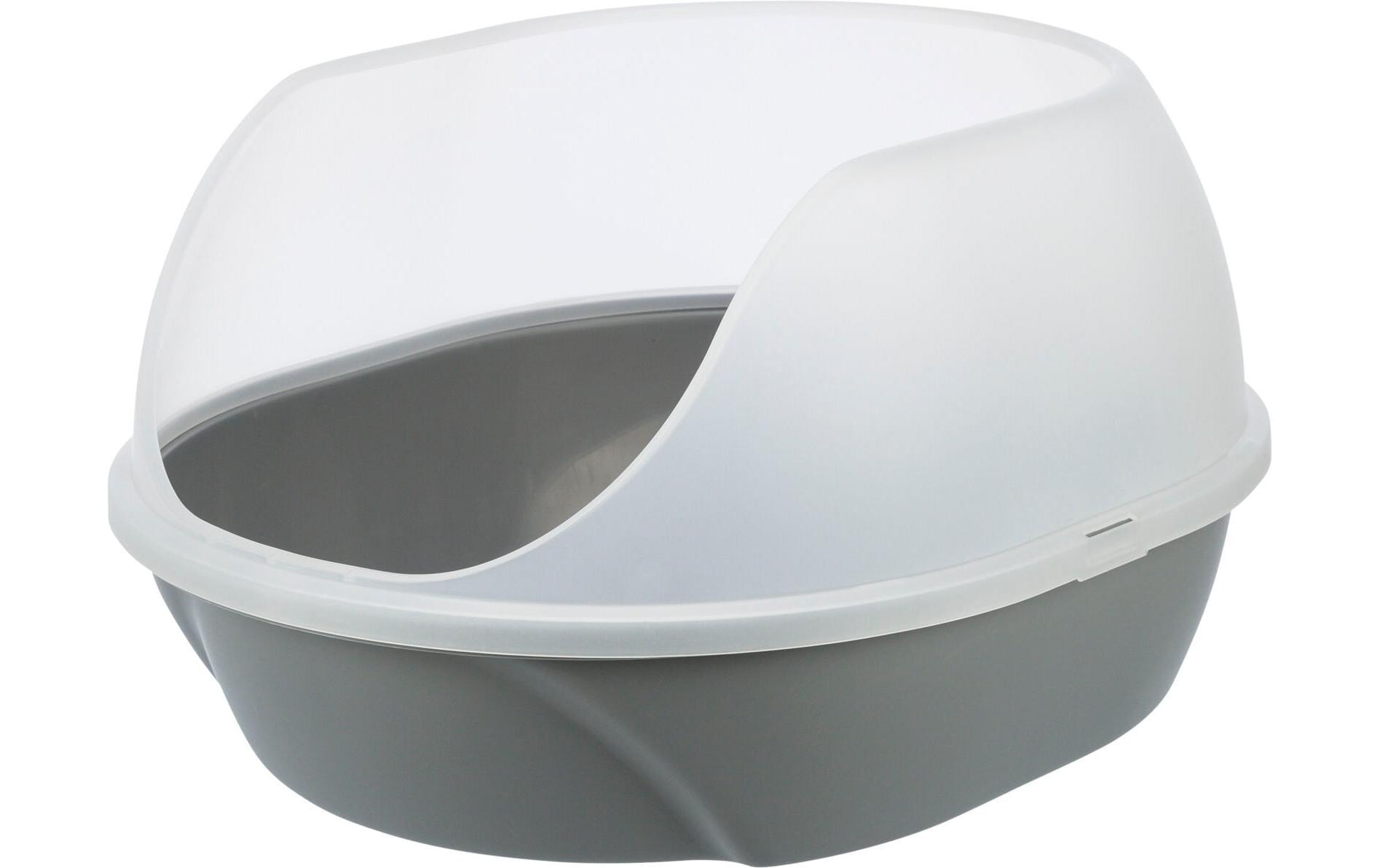 TRIXIE Katzentoilette »Simao, hoher Rand, 48 × 30 × 58 cm, Grau«