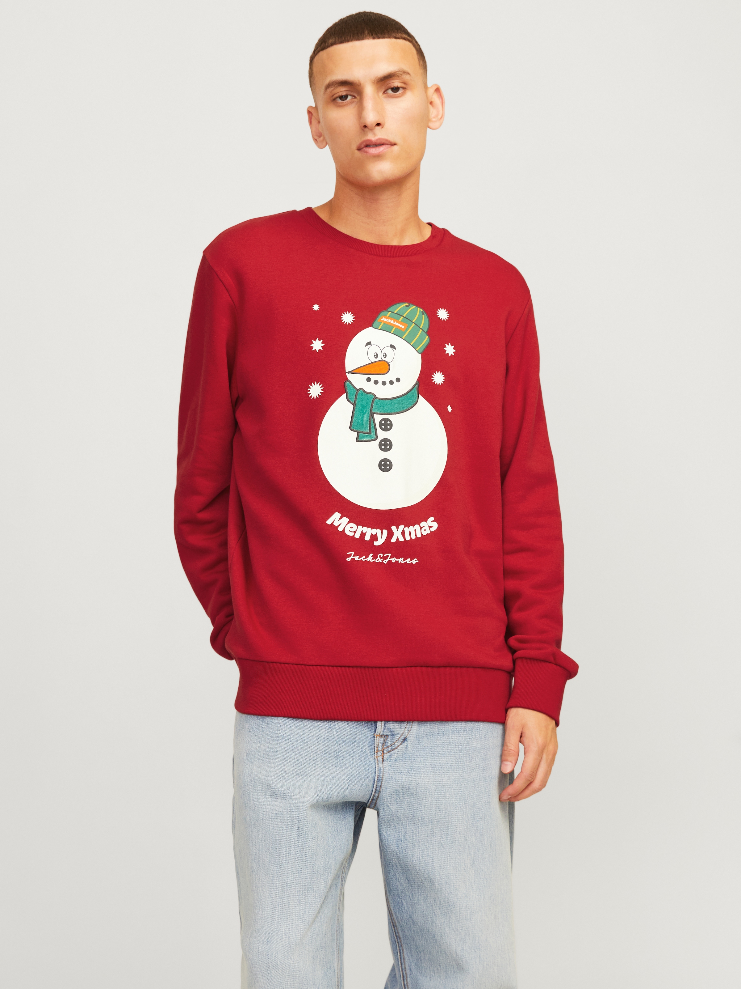 Image of Jack & Jones Sweatshirt "JJXMAS JOLLY SWEAT CREW NECK"