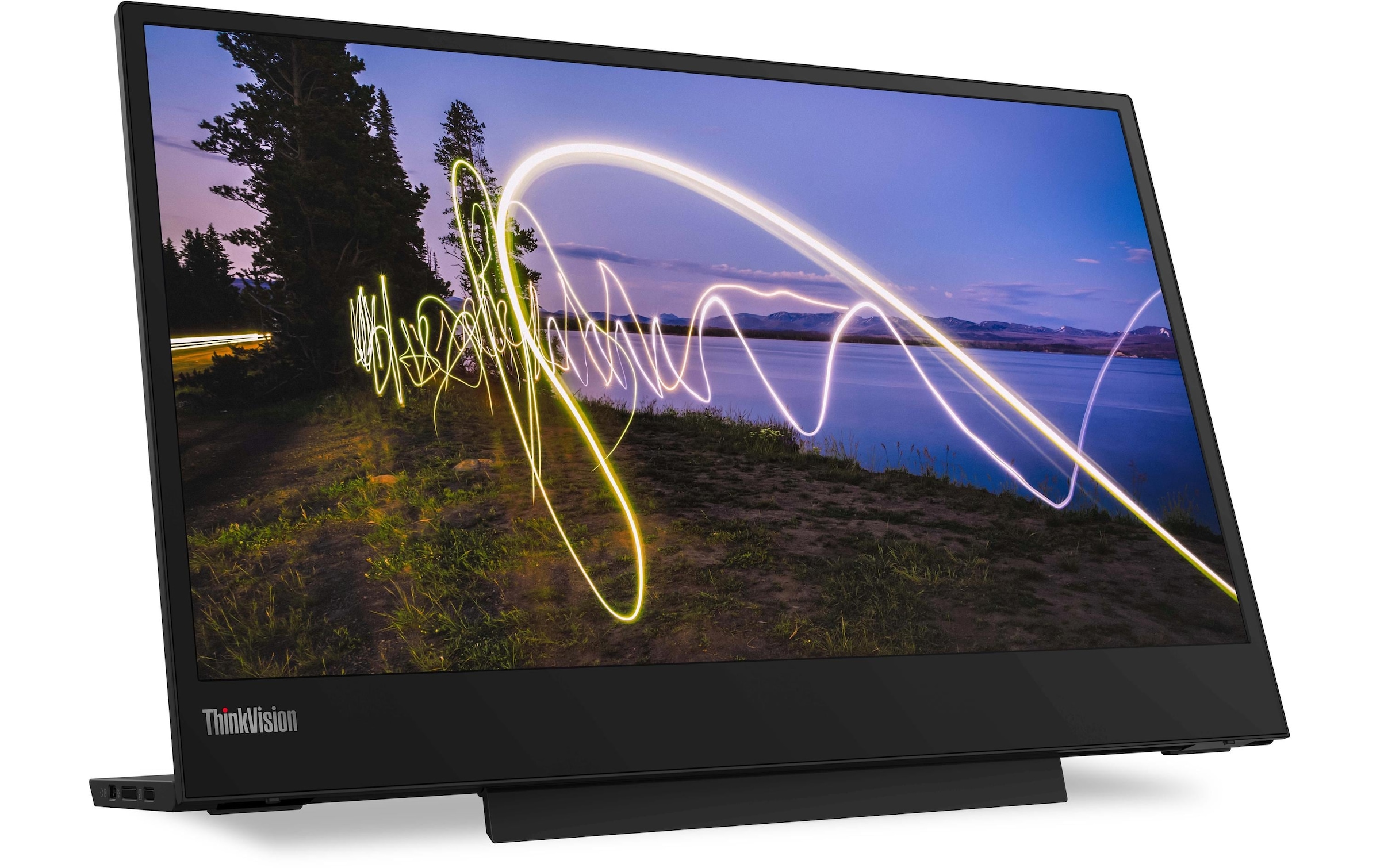 Lenovo Portabler Monitor »ThinkVision M15 USB«, 39,46 cm/15,6 Zoll, 1920 x 1080 px, Full HD, 14 ms Reaktionszeit