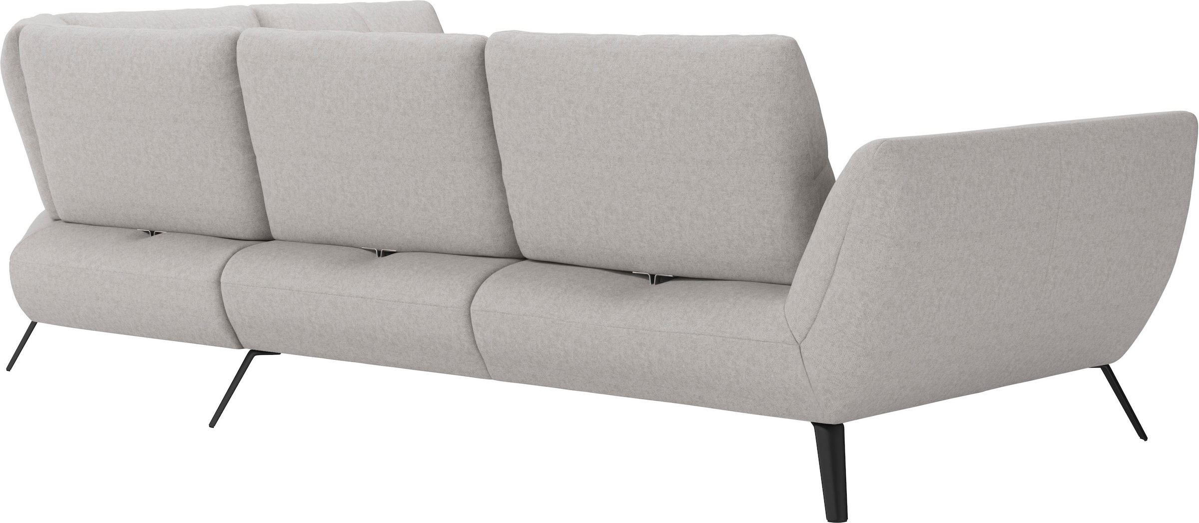 Places of Style Ecksofa »Mikado L-Form«, inkl. Sitztiefenverstellung und Armteilverstellung