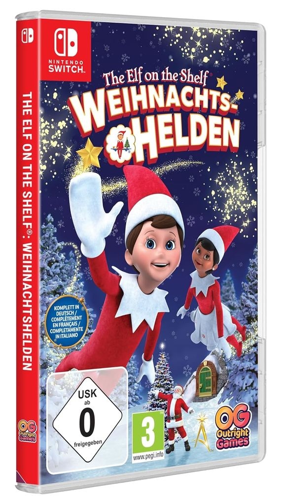 Outright Games Logiciel de jeu »The Elf on the Shelf: Weihnachts-Helden« Nintendo Switch