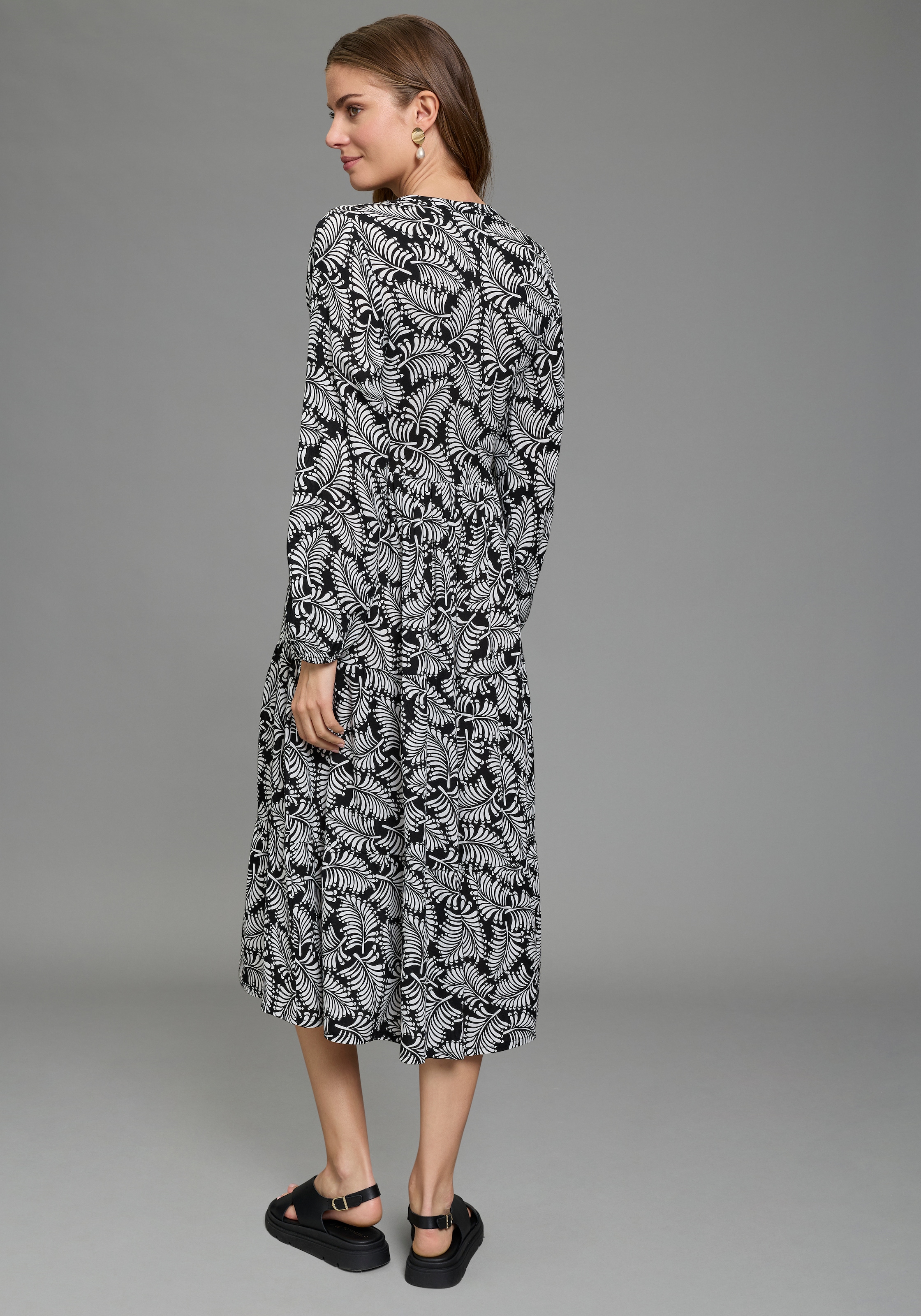 Laura Scott Maxi robe pour affaires, décontracté, printemps et fête, en viscose