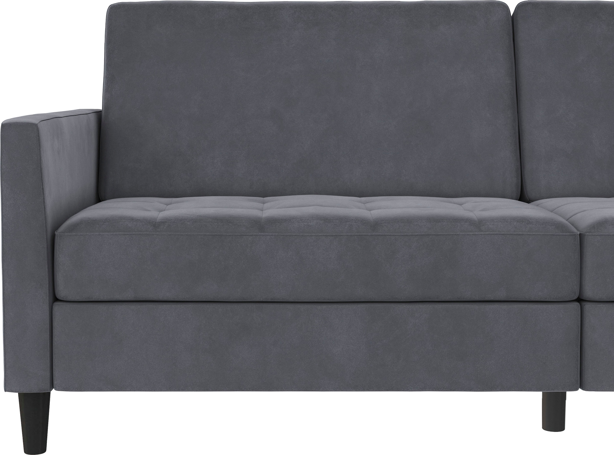 Dorel Home 3-Sitzer »Presley« Sofa mit Bett-Funktion und verstellbarer Rückenlehne