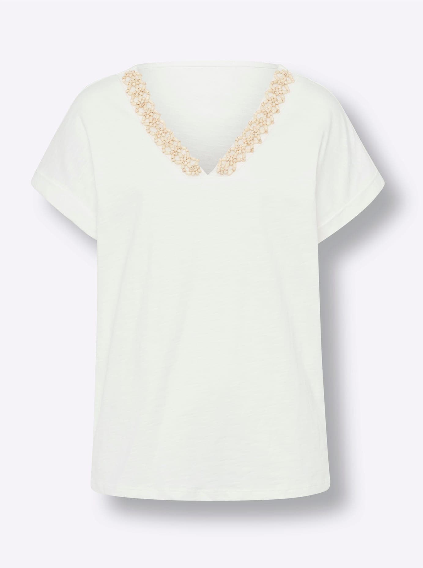 heine V-Shirt »Shirt«, (1 tlg.)