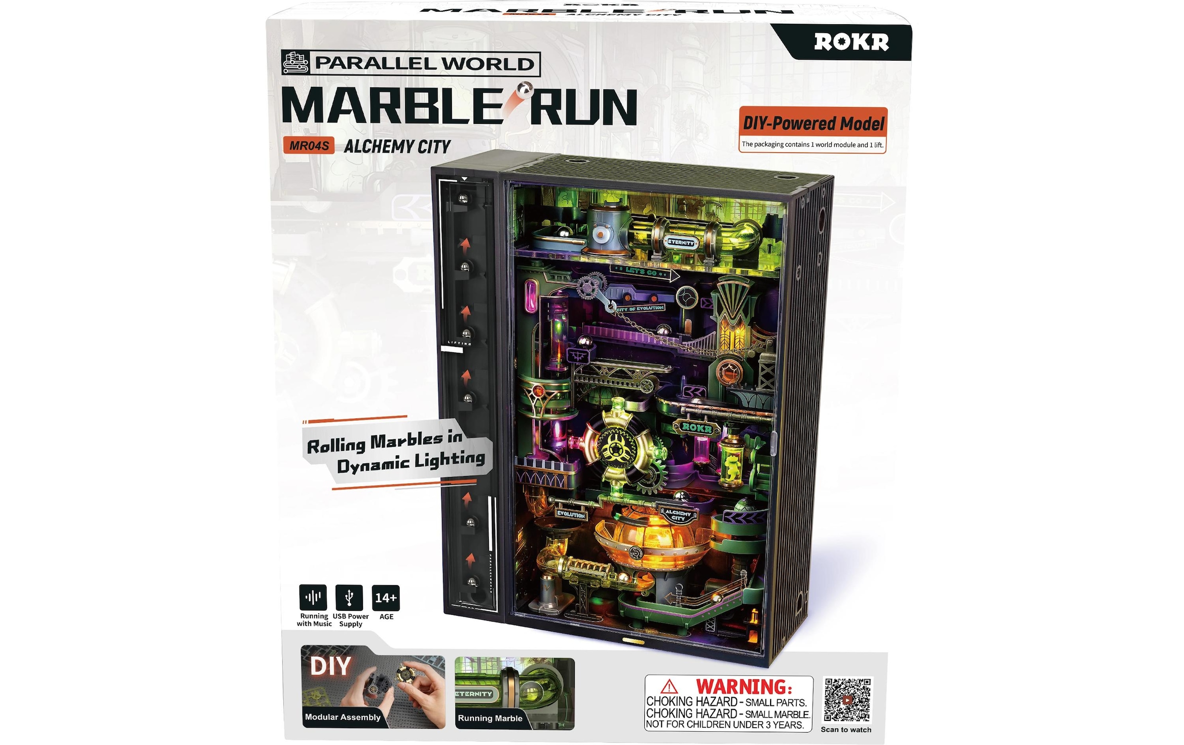  Modellbausatz »Rolife Alchemy City Mechanischer Holzmodellbausatz« 247 Stk. tlg.