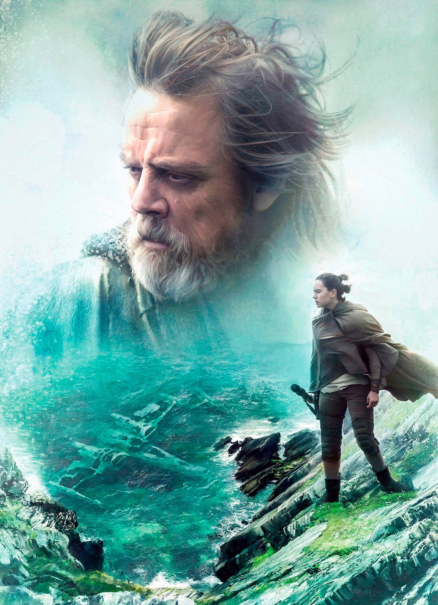 Image of Komar Fototapete "STAR WARS The Last Jedi - Grösse 184 x 254 cm" bedruckt glatt Kinderzimmer