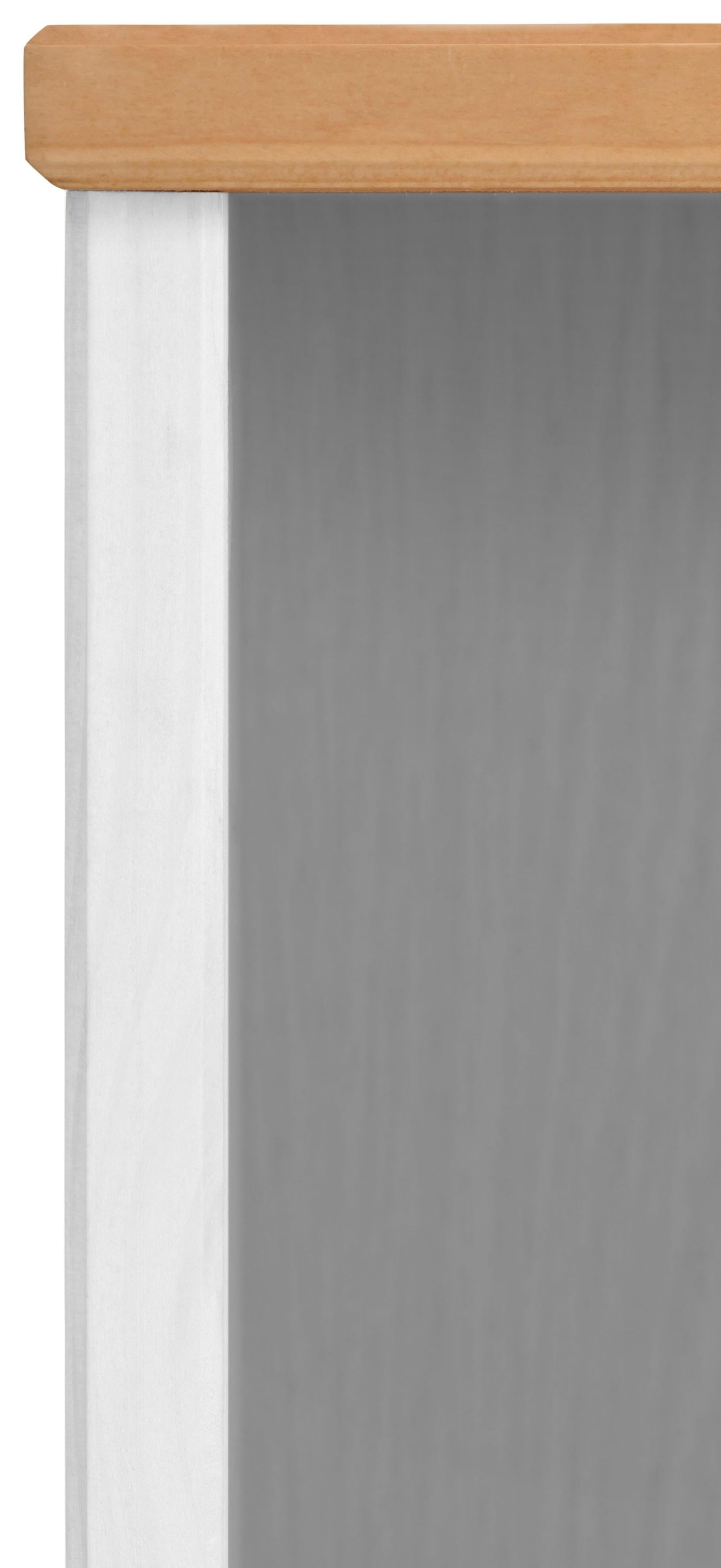 Home affaire Hochschrank »JOSIE« Breite 30 cm, aus Massivholz, verstellbare Einlegeböden, Metallgriffe